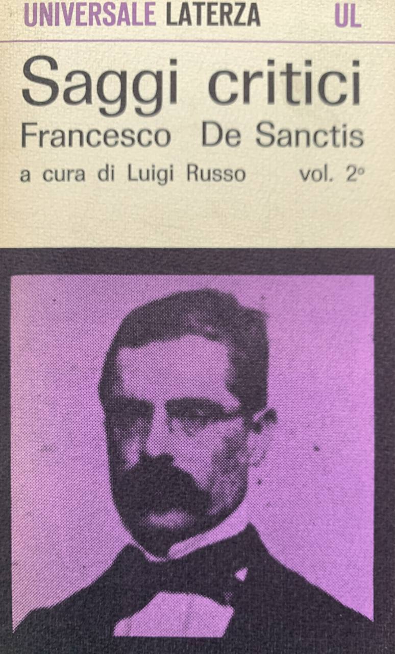 Saggi critici. Vol. 2 - copertina