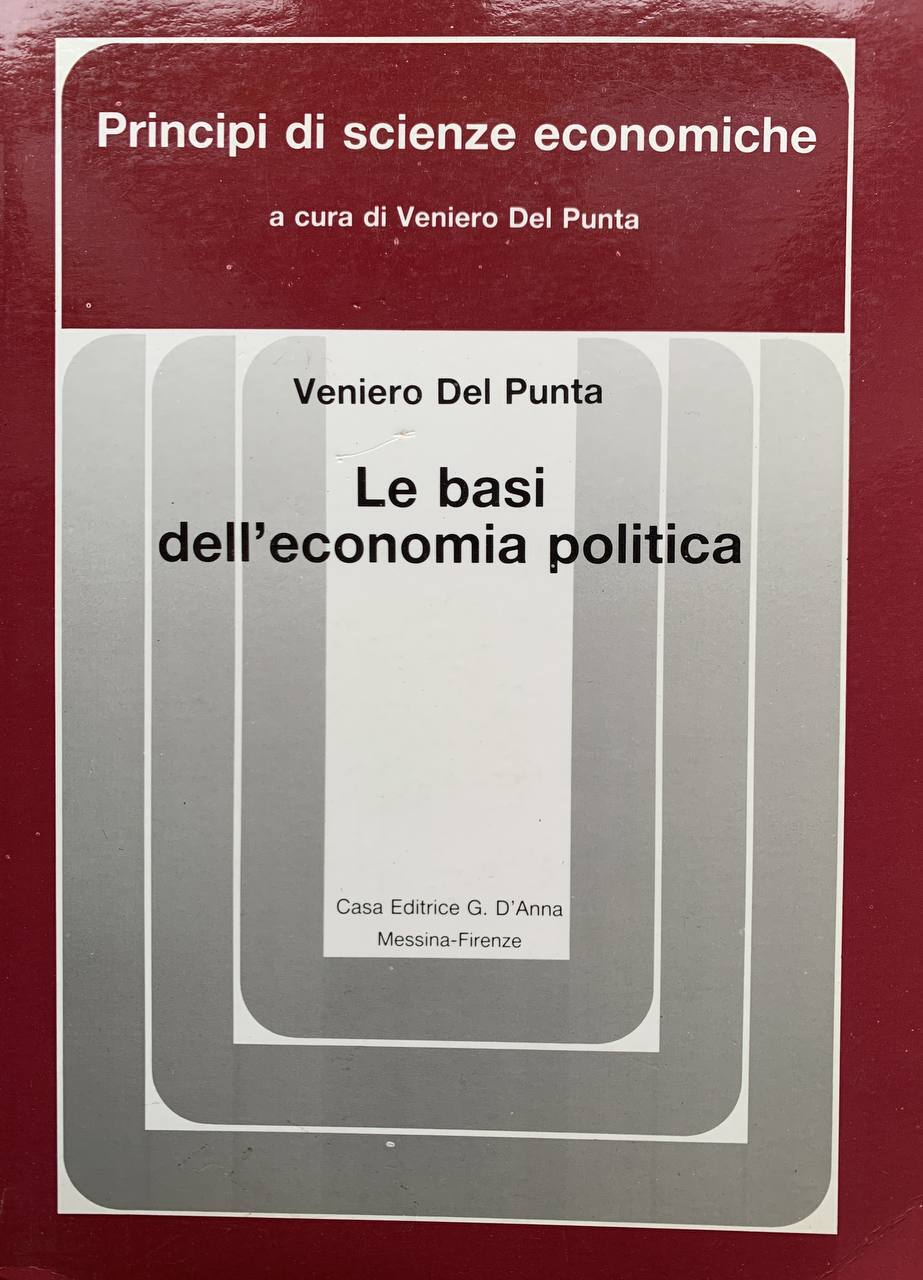 Le basi dell'economia politica - copertina