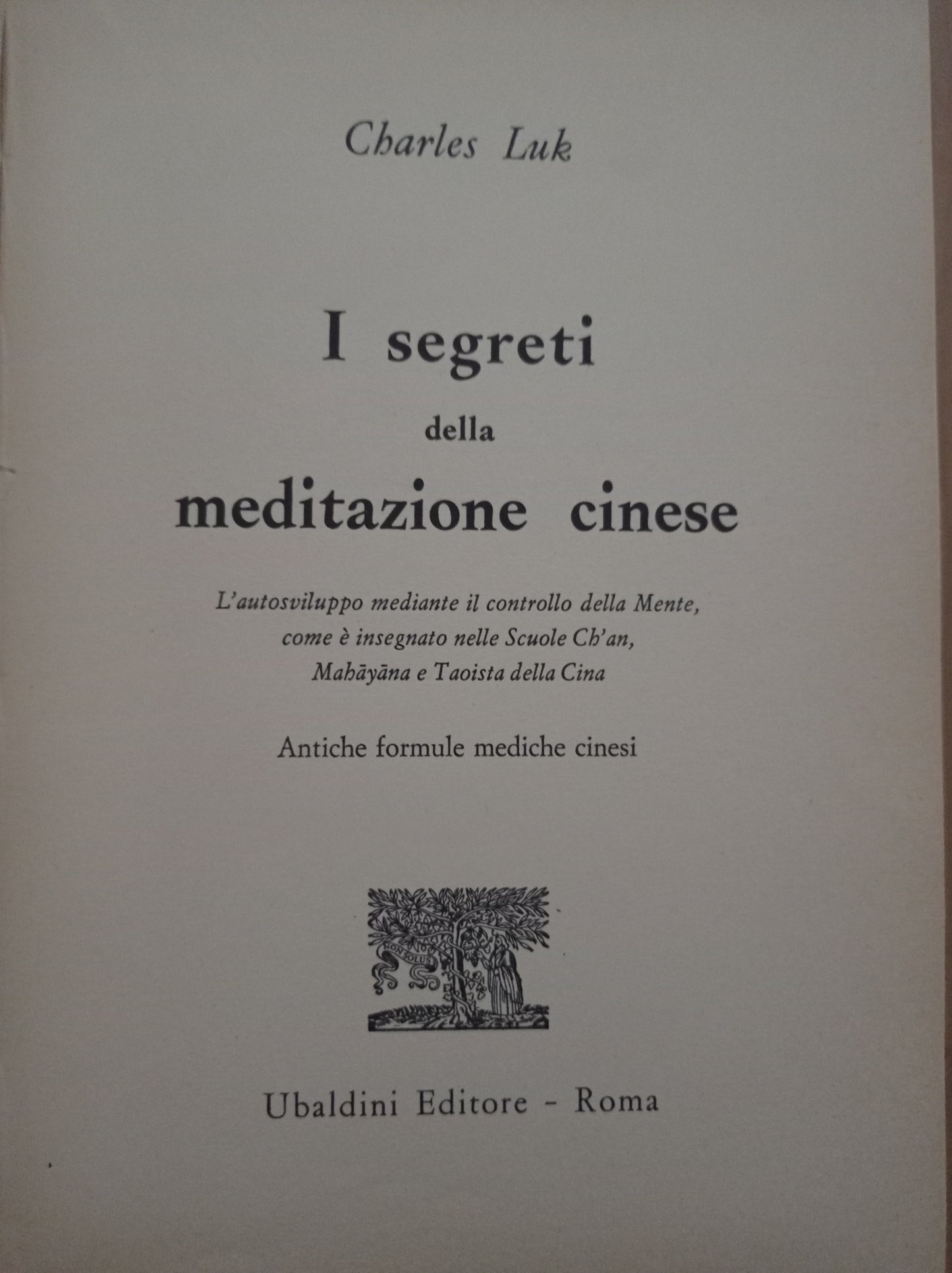 I segreti della meditazione cinese - copertina