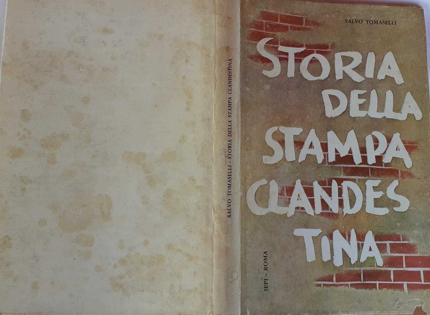 Storia della stampa clandestina - copertina