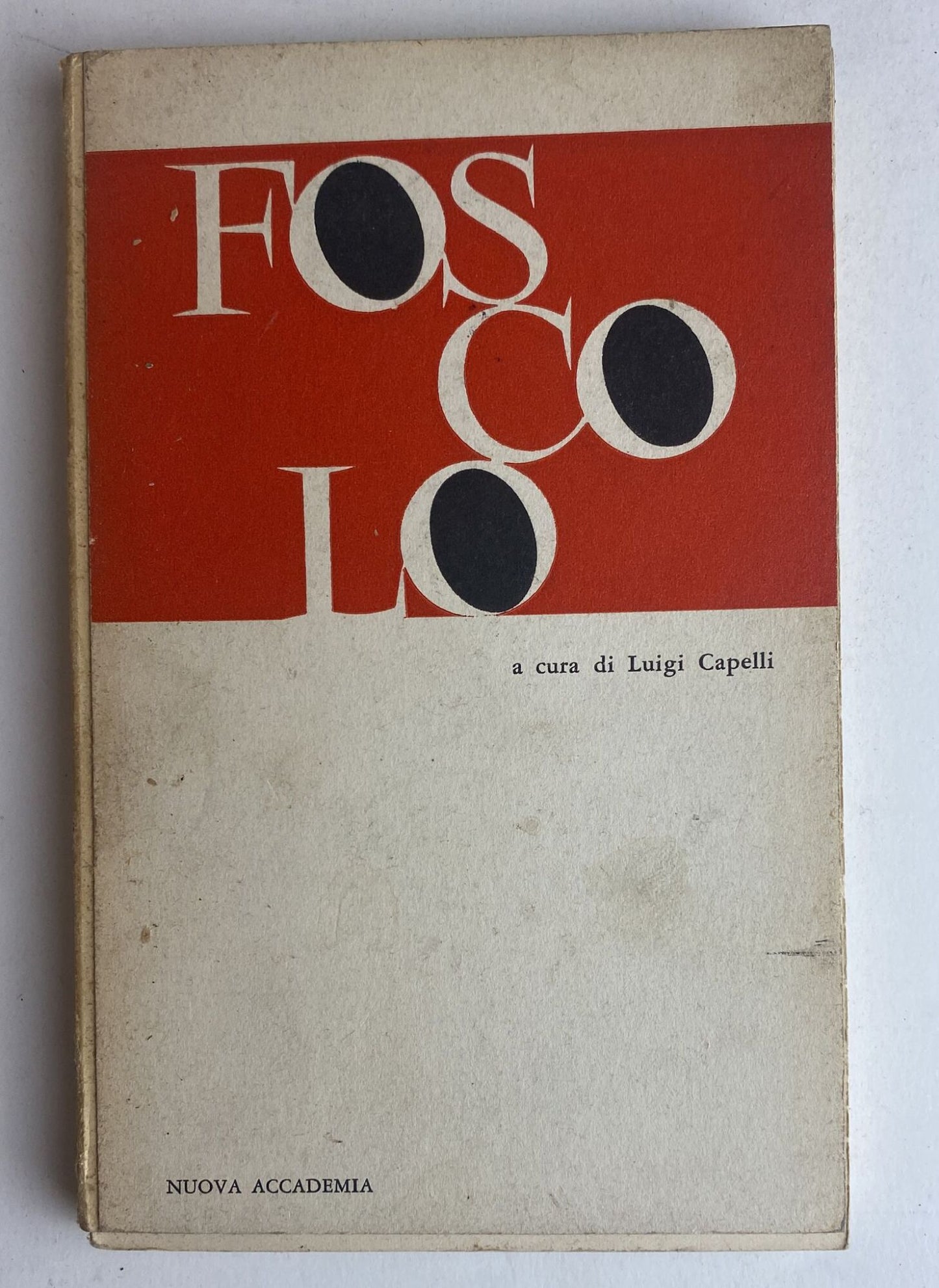Foscolo - copertina