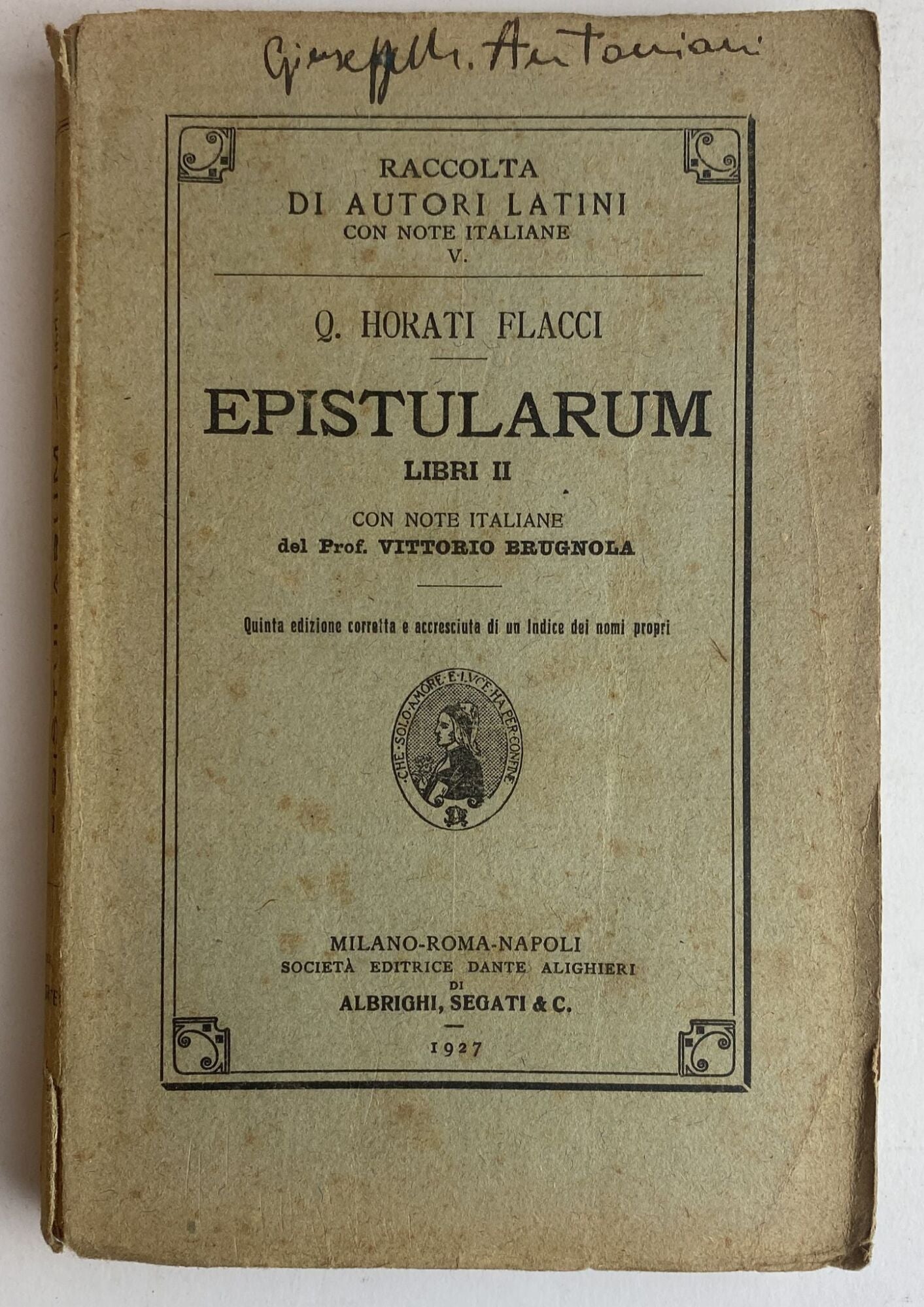 Epistularum. Libri II - copertina