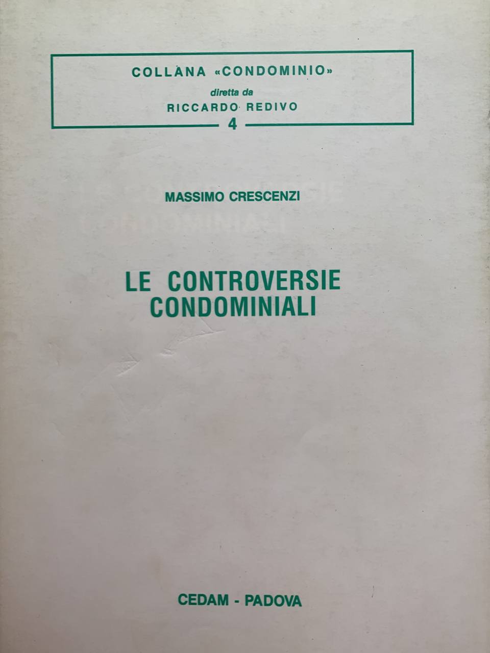Le controversie condominiali - copertina
