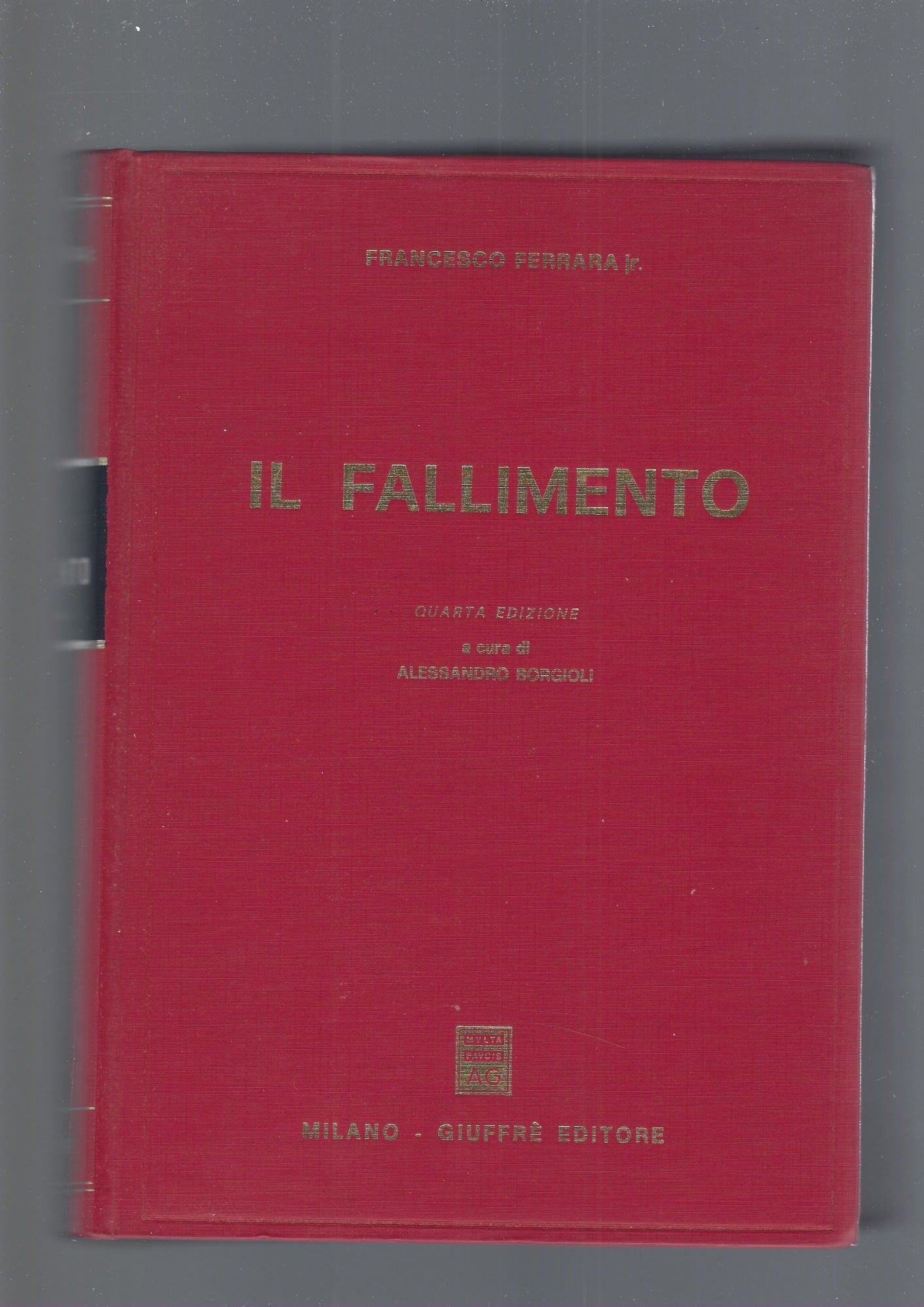 IL FALLIMENTO - copertina