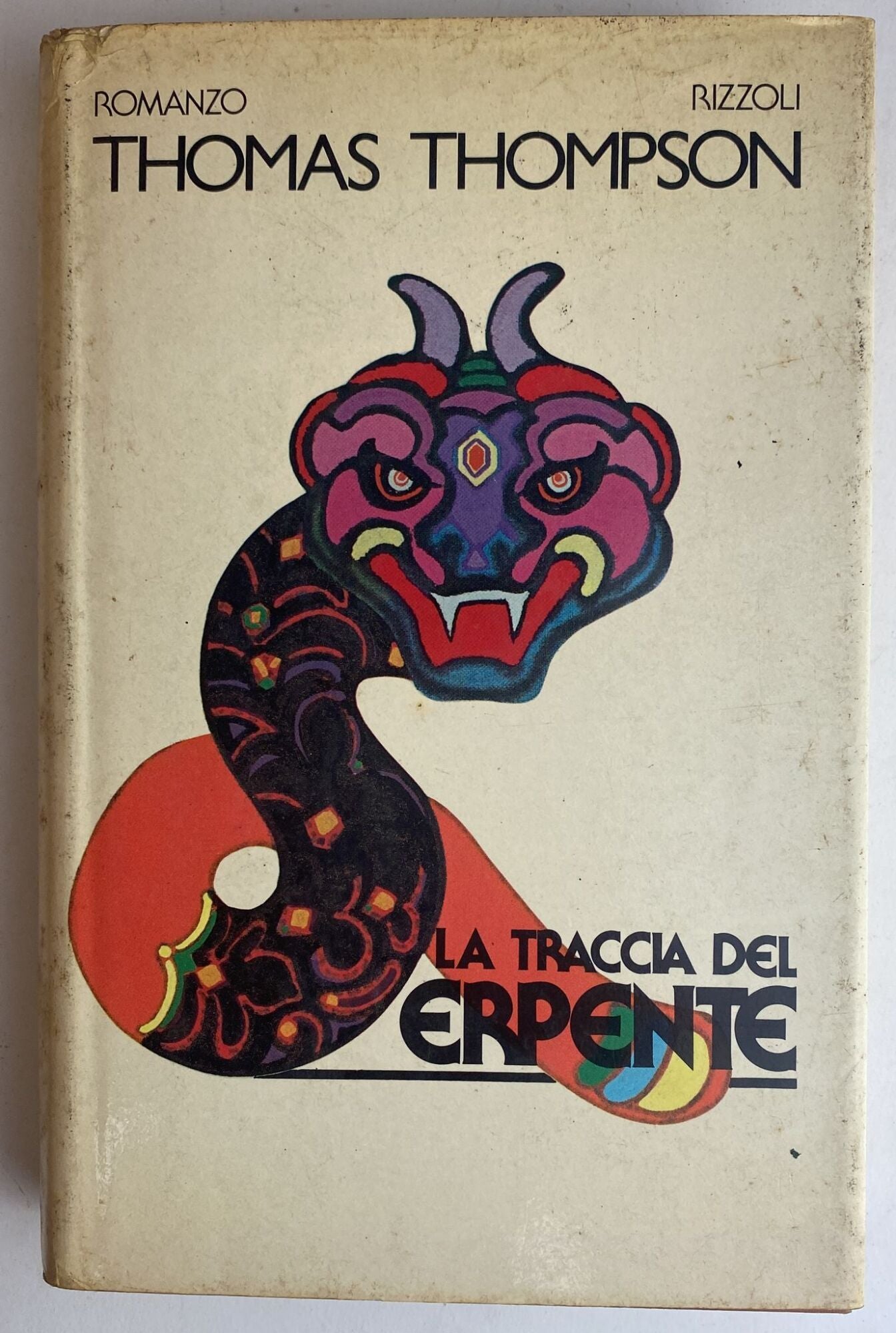 La traccia del serpente - copertina