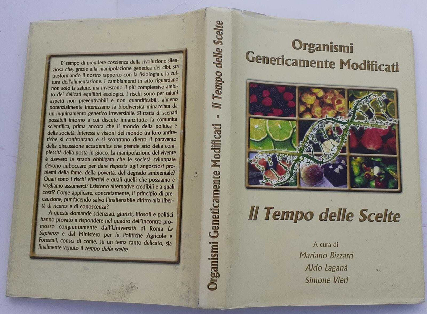 Organismi geneticamente modificati. Il tempo delle scelte - copertina