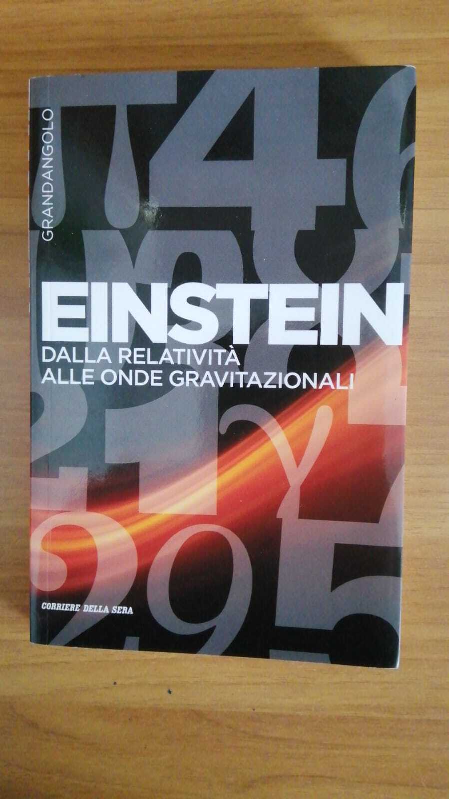 Einstein dalla relatività alle onde gravitazionali. - copertina