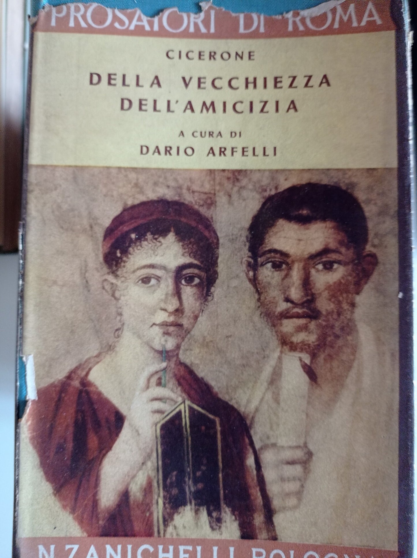Della vecchiezza dell'amicizia - copertina