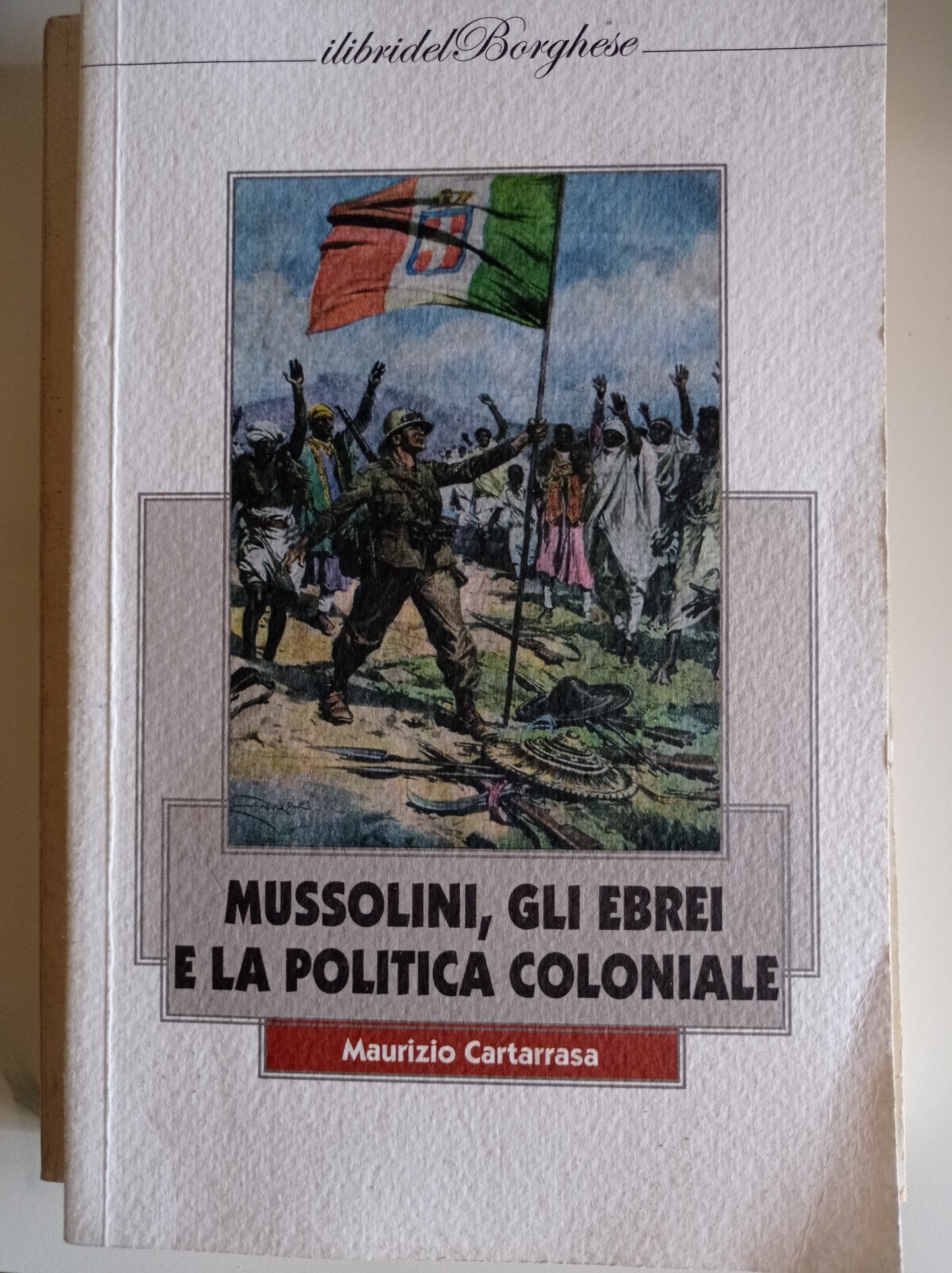 Mussolini, gli ebrei e la politica coloniale - copertina