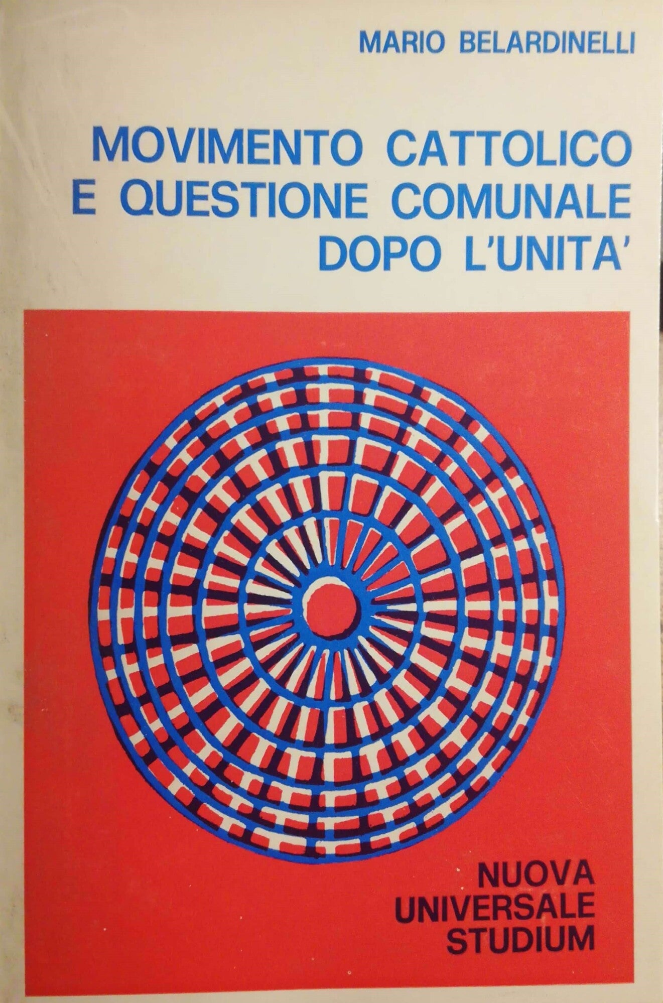 Movimento cattolico e questione comunale dopo l'unità - copertina