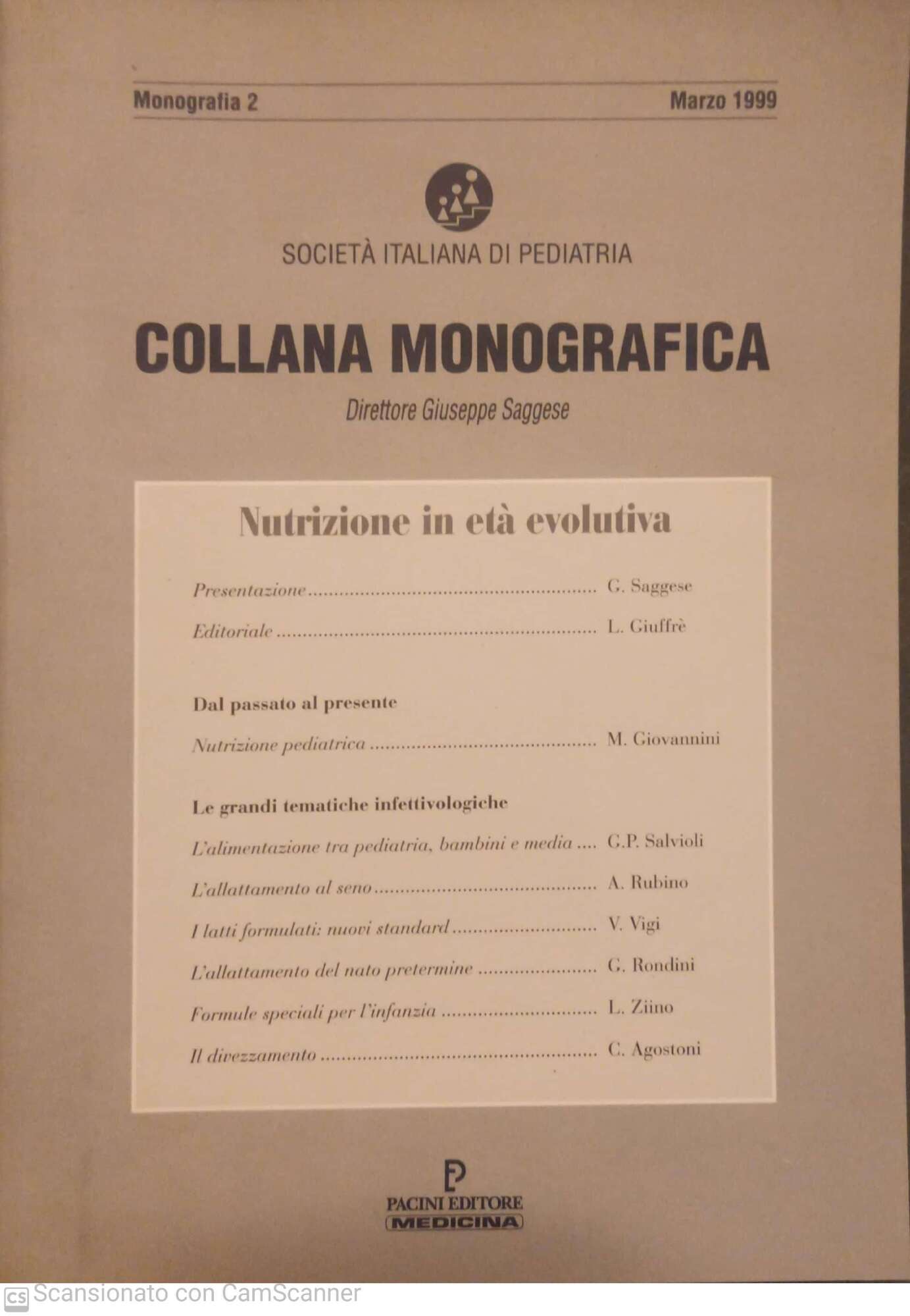 Nutrizione in eta evolutiva - copertina