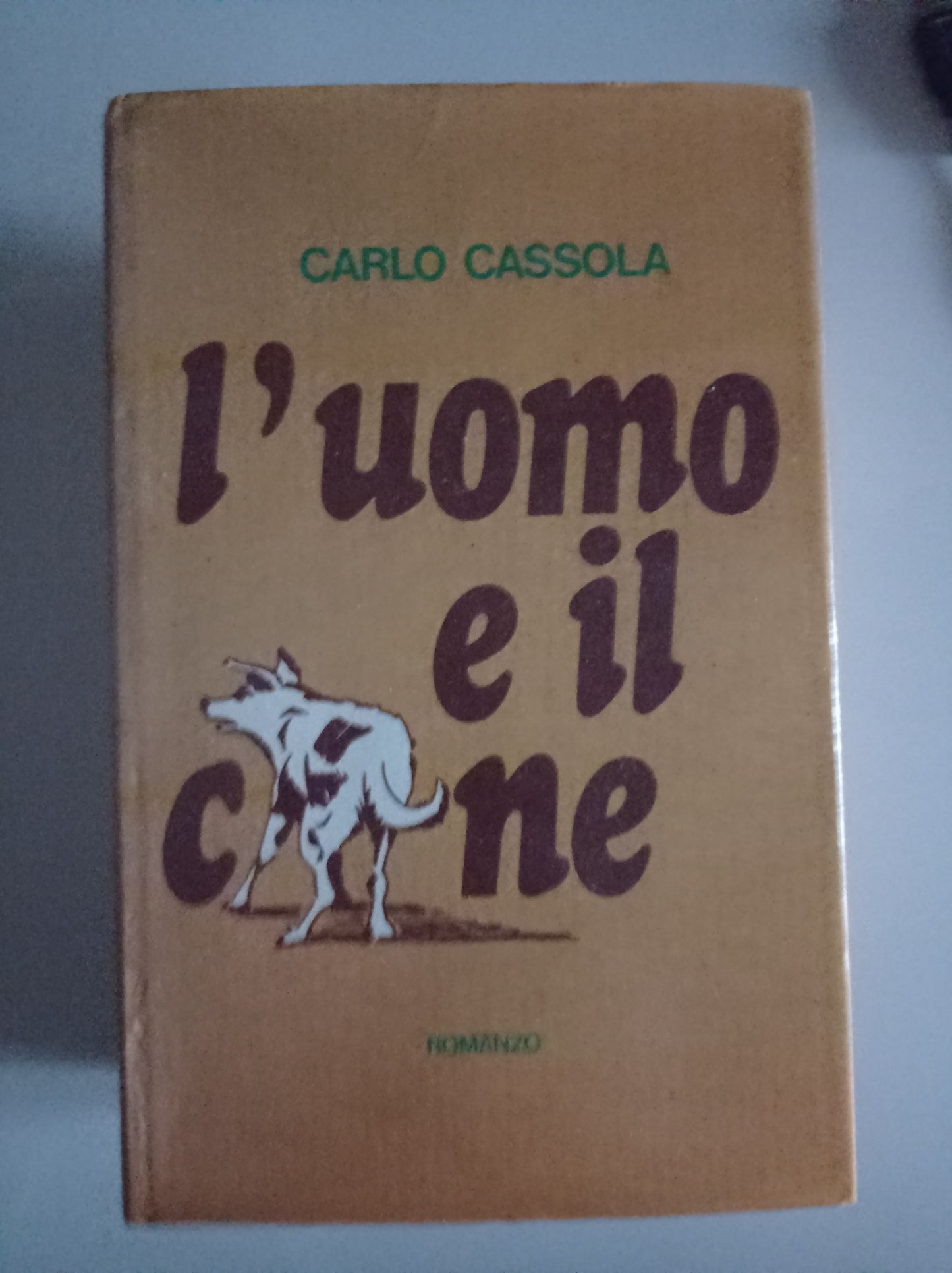 L'uomo e il cane - copertina