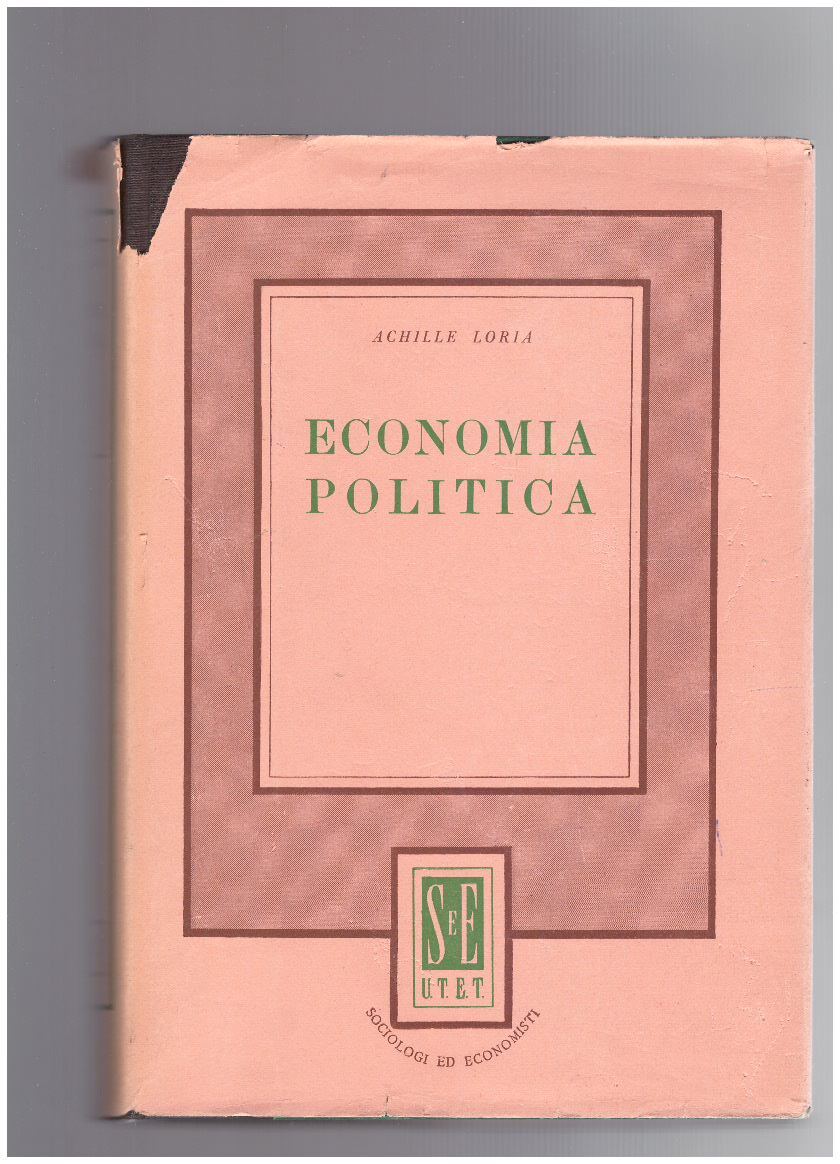 ECONOMIA POLITICA - copertina