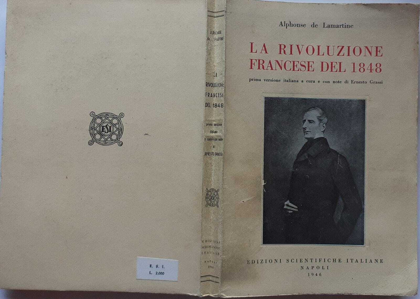 La rivoluzione francese del 1848 - copertina