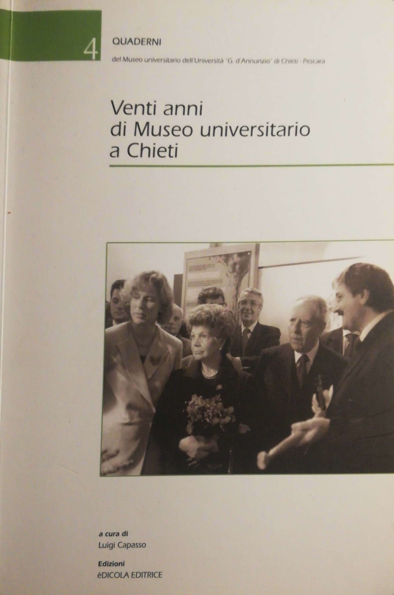 Venti anni di Museo universitario a Chieti - copertina