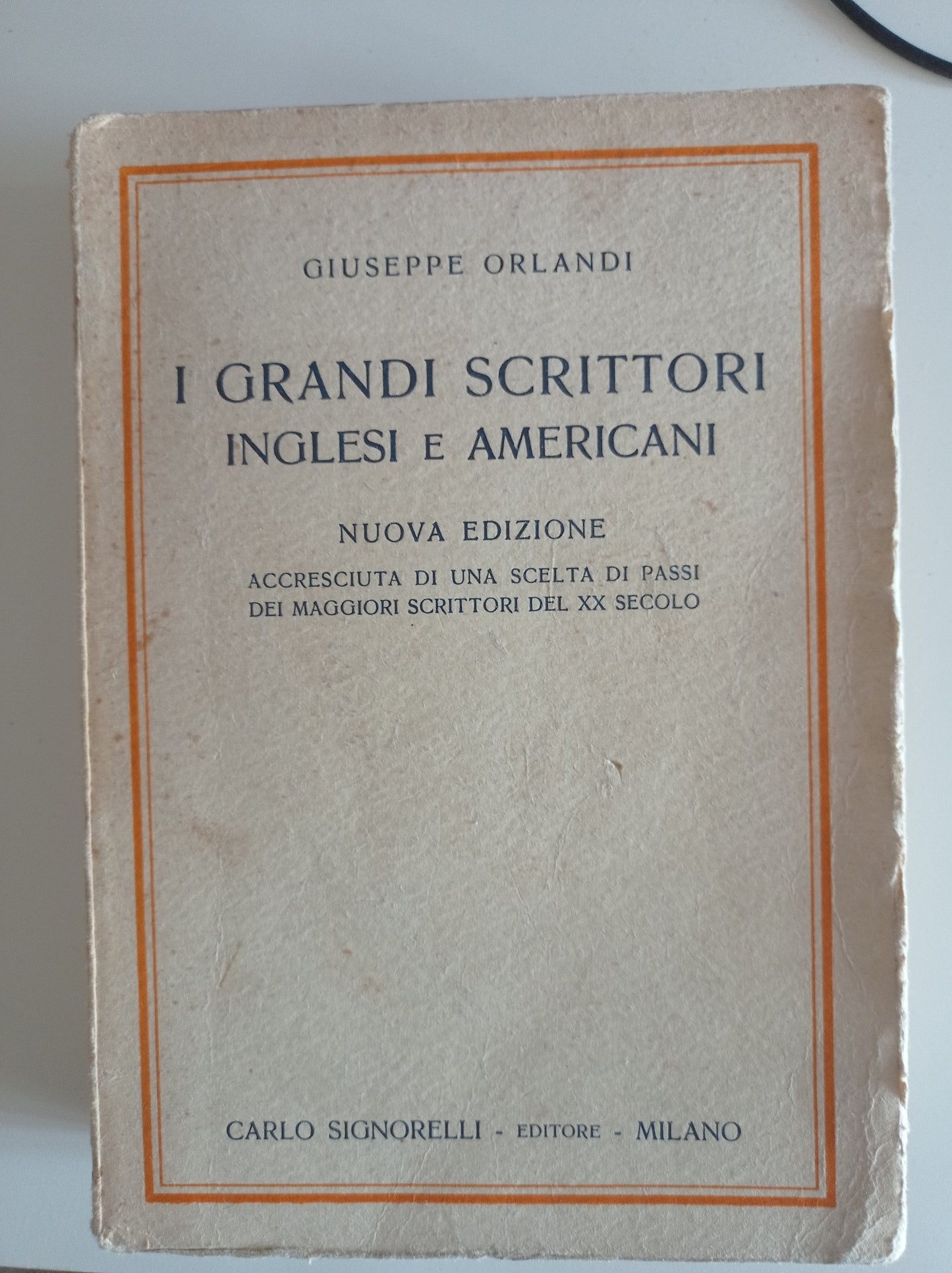 I grandi scrittori inglesi e americani - copertina