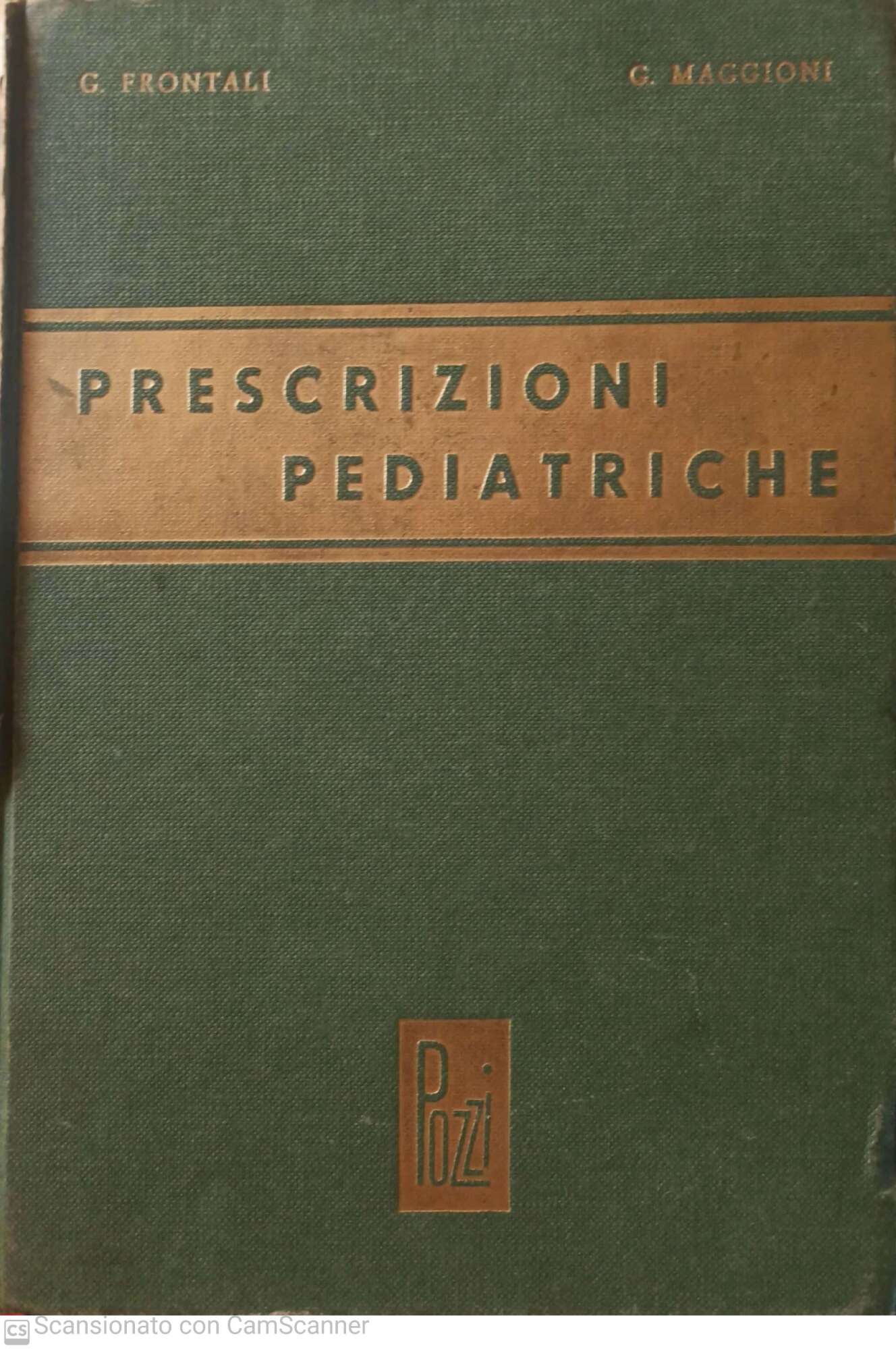 Prescrizioni pediatriche vademecum ad uso del medico pratico - copertina