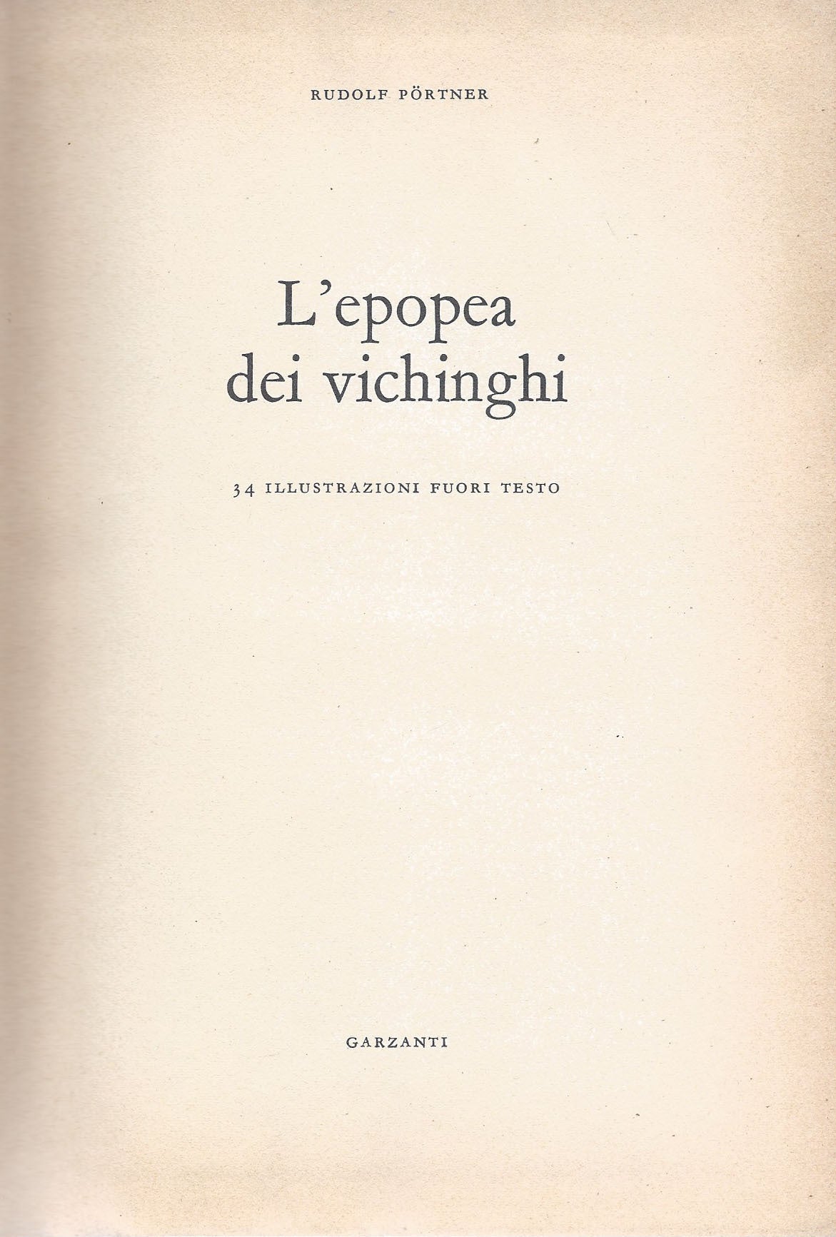 L'epopea dei vichinghi - copertina