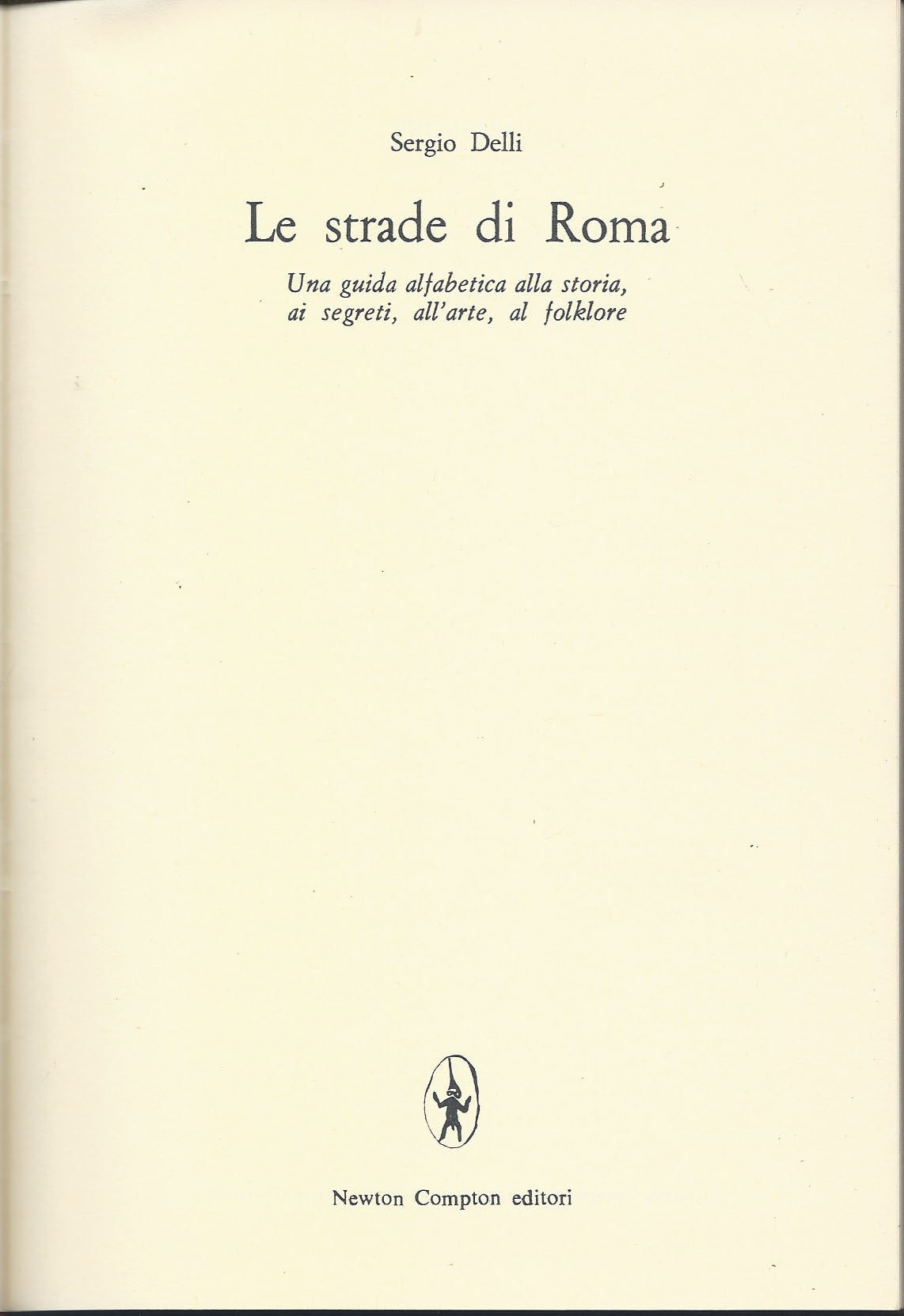 Le strade di Roma - copertina