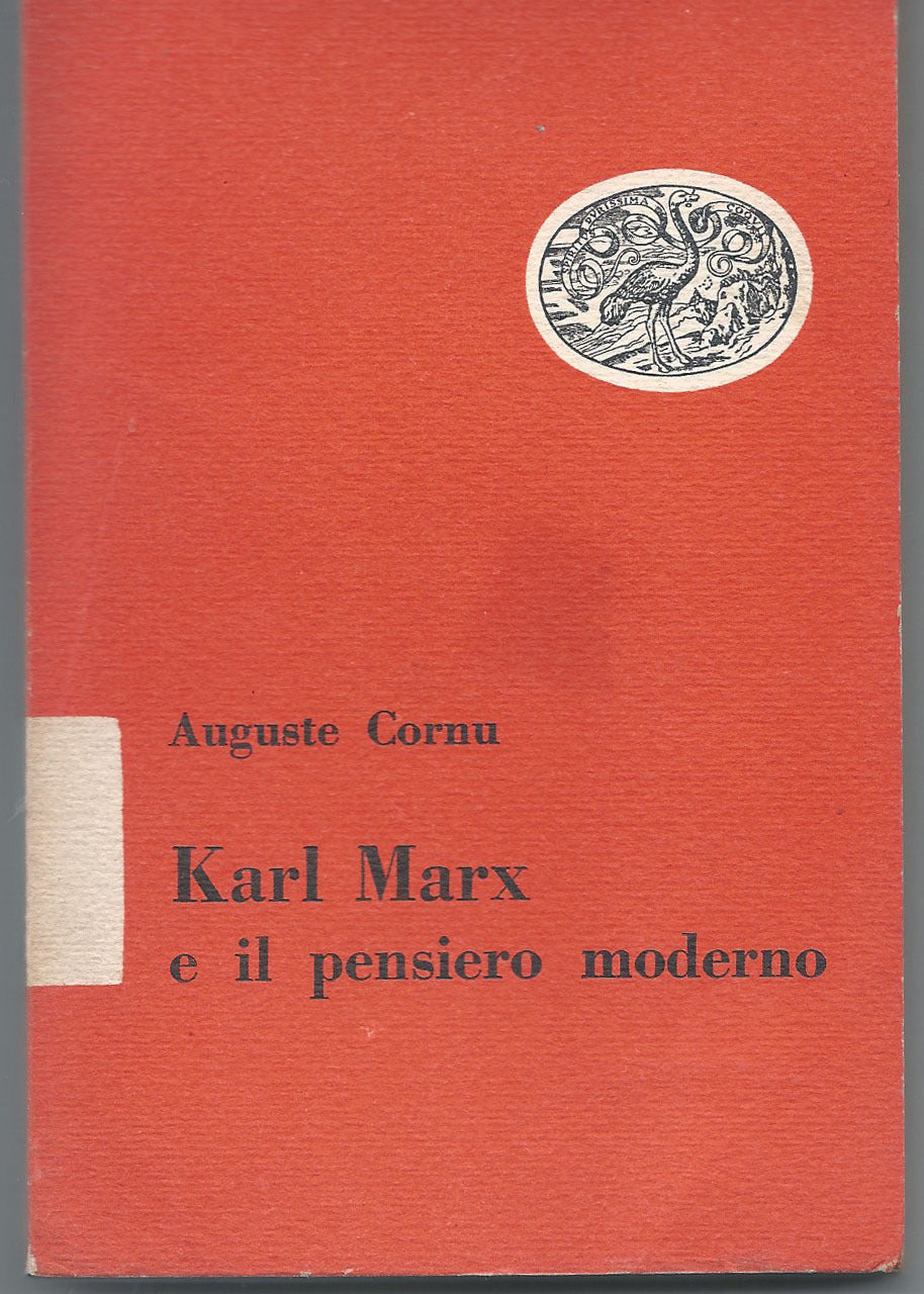 Karl Marx e il pensiero moderno - copertina