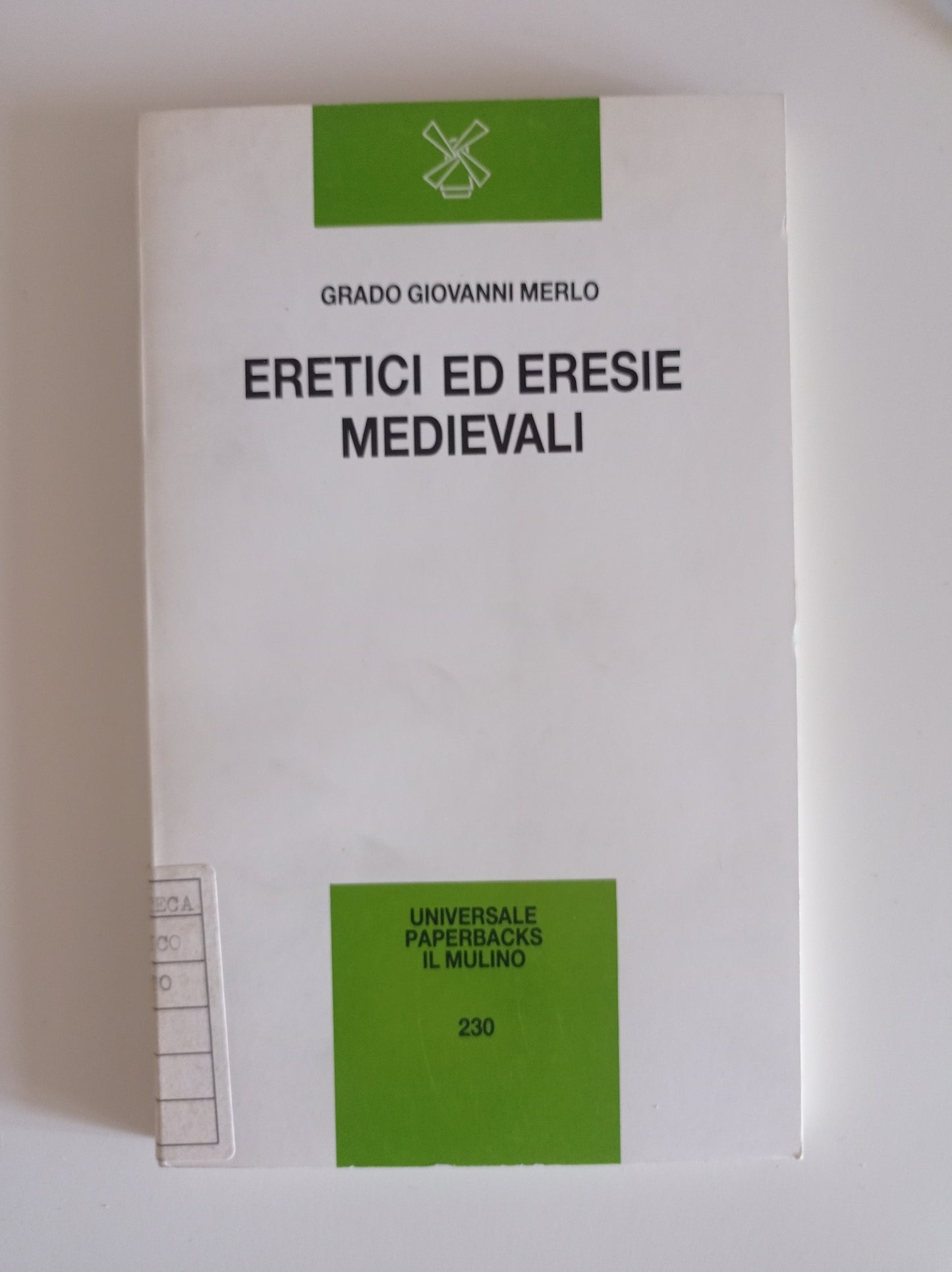 Eretici ed eresie medievali - copertina