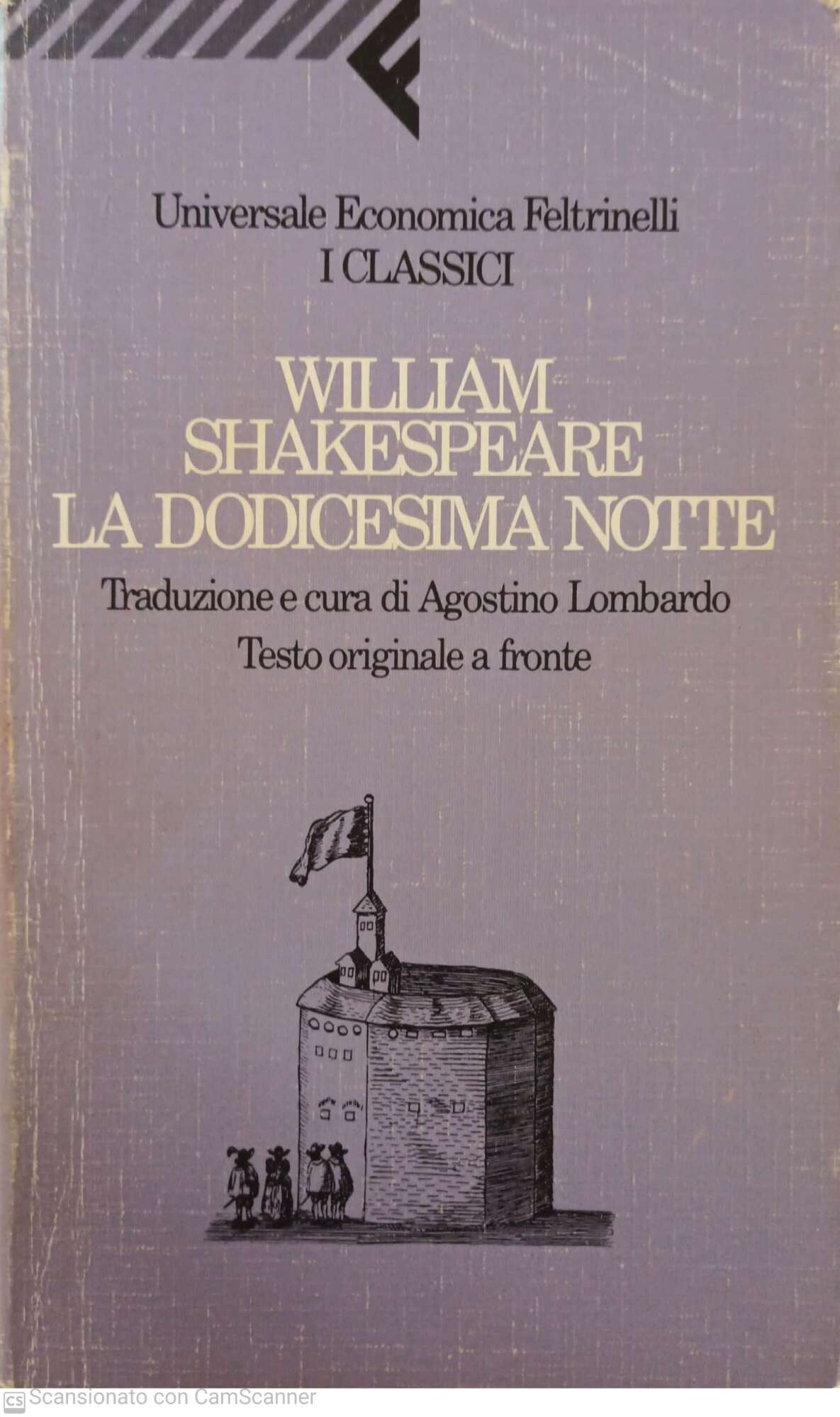 La dodicesima notte - copertina