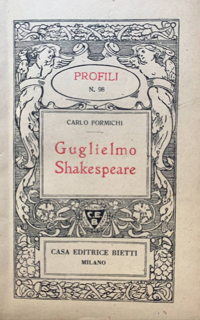 Guglielmo Shakespeare - copertina