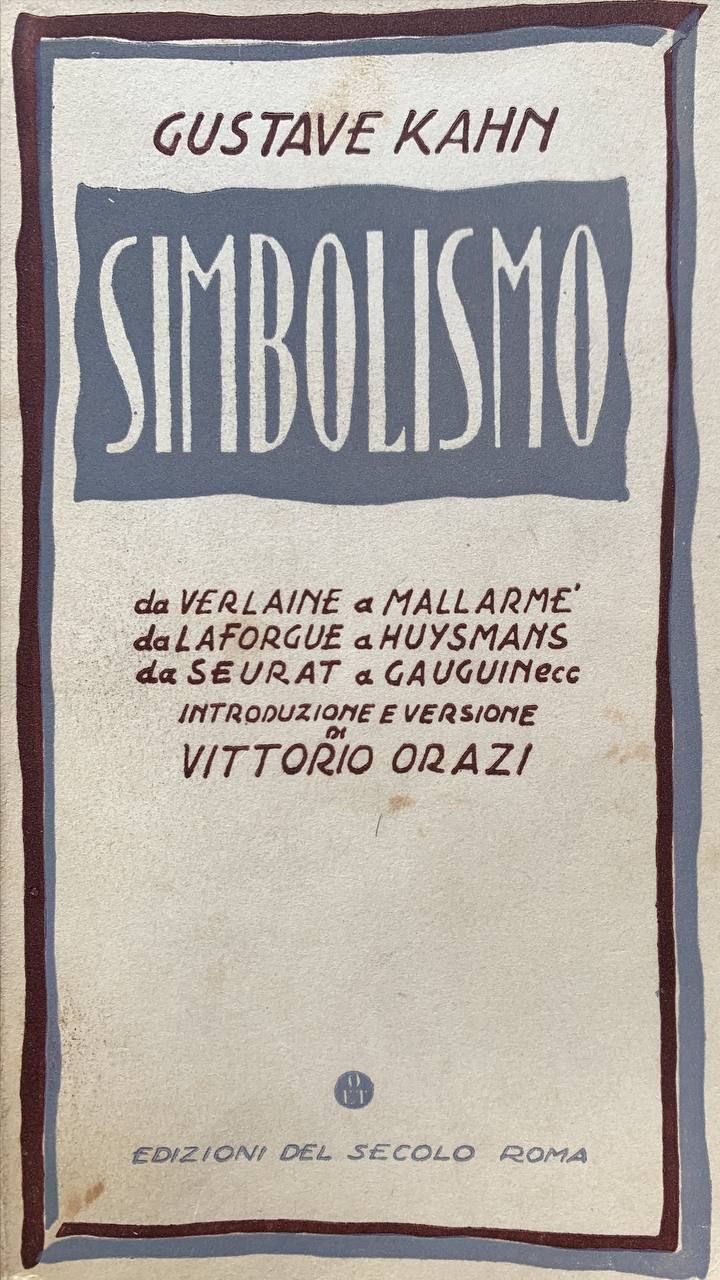 Simbolismo - copertina