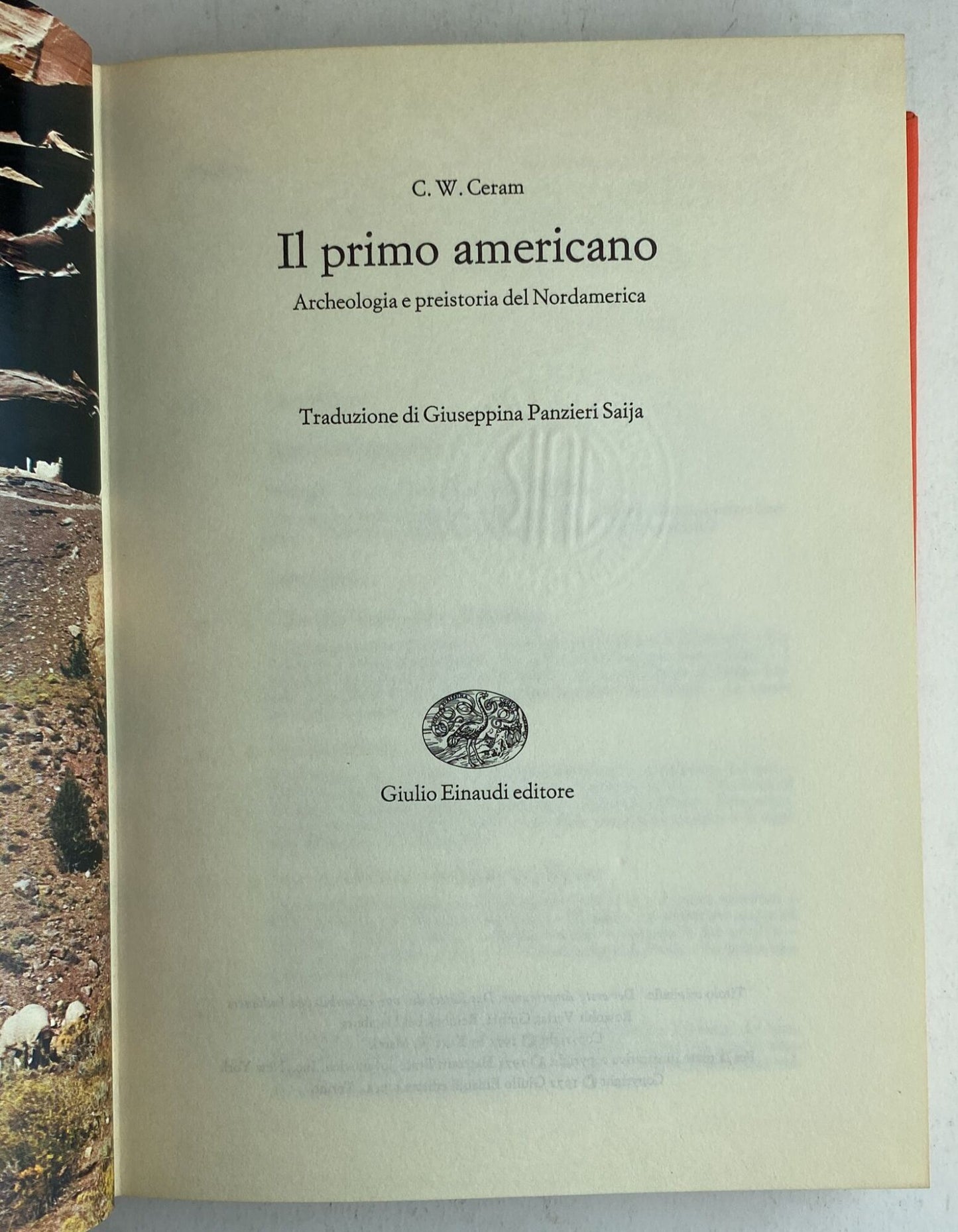Il Primo Americano. Archeologia e preistoria del nordamerica - copertina