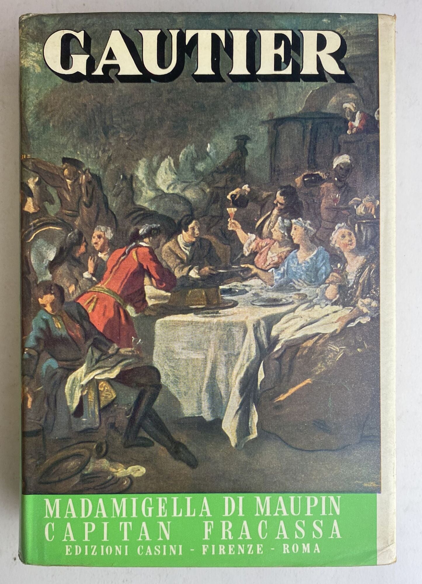 Madamigella di Maupin - Capitano Fracassa - copertina