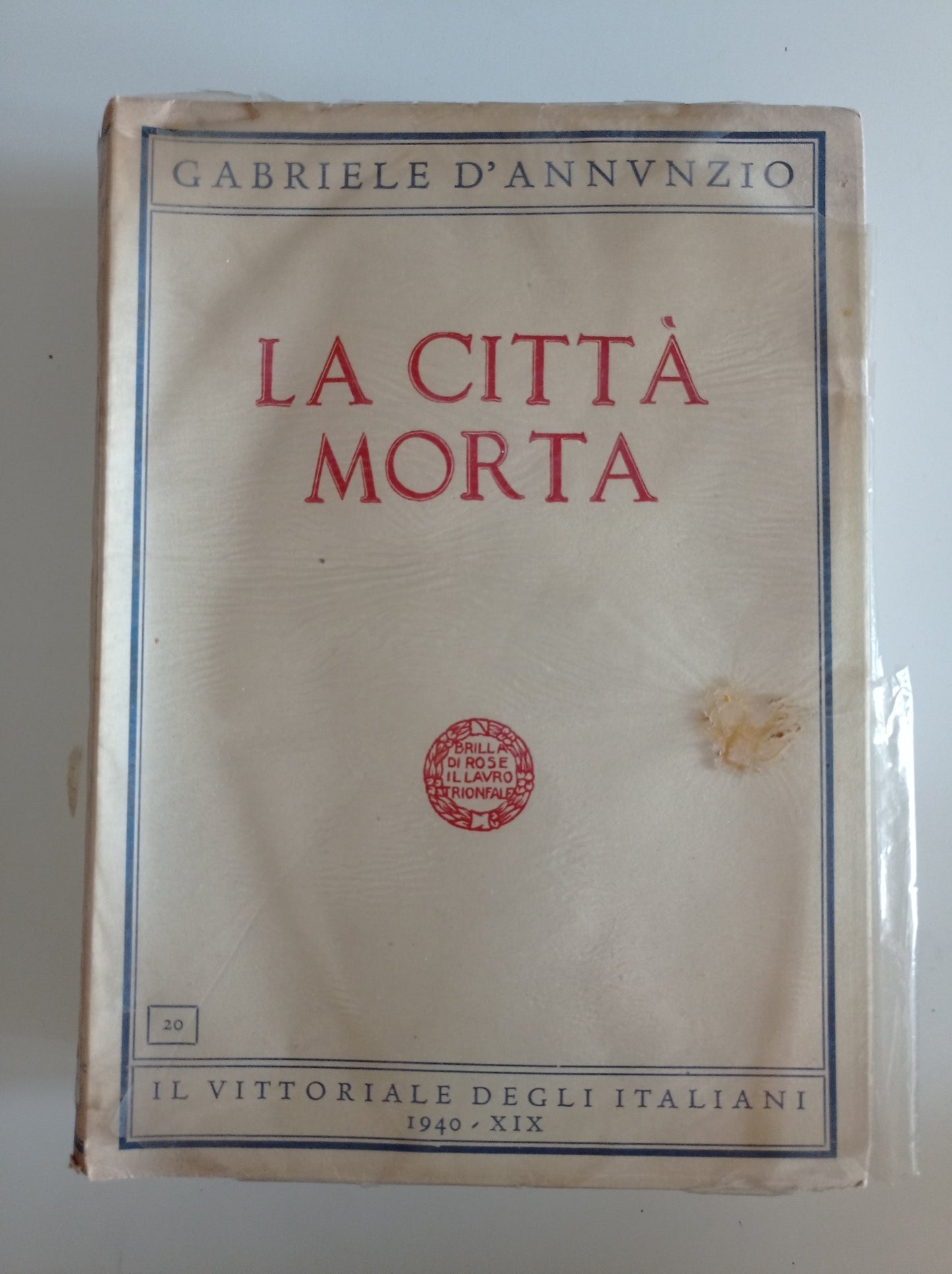 La città morta - copertina