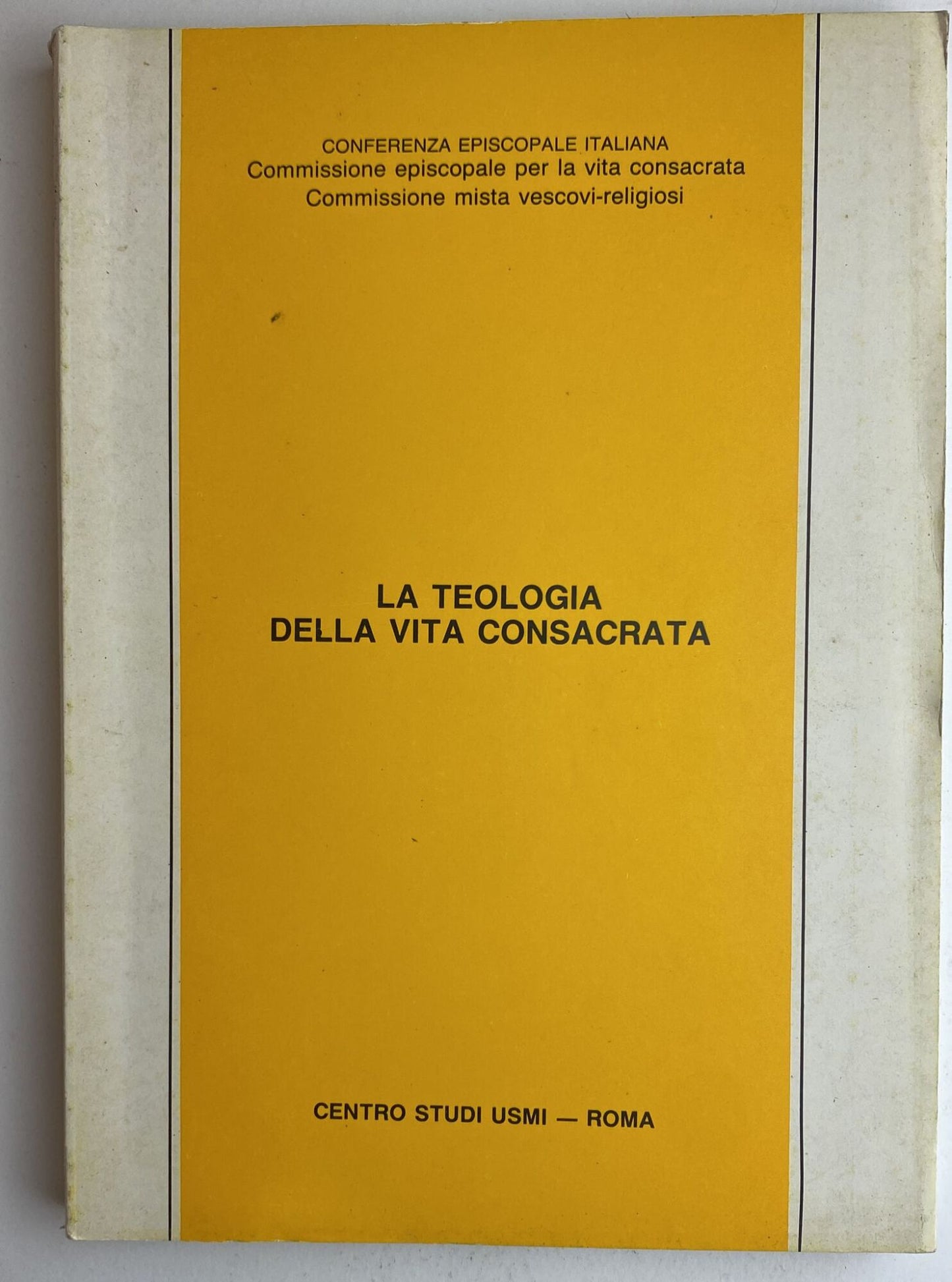 La teologia della vita consacrata - copertina