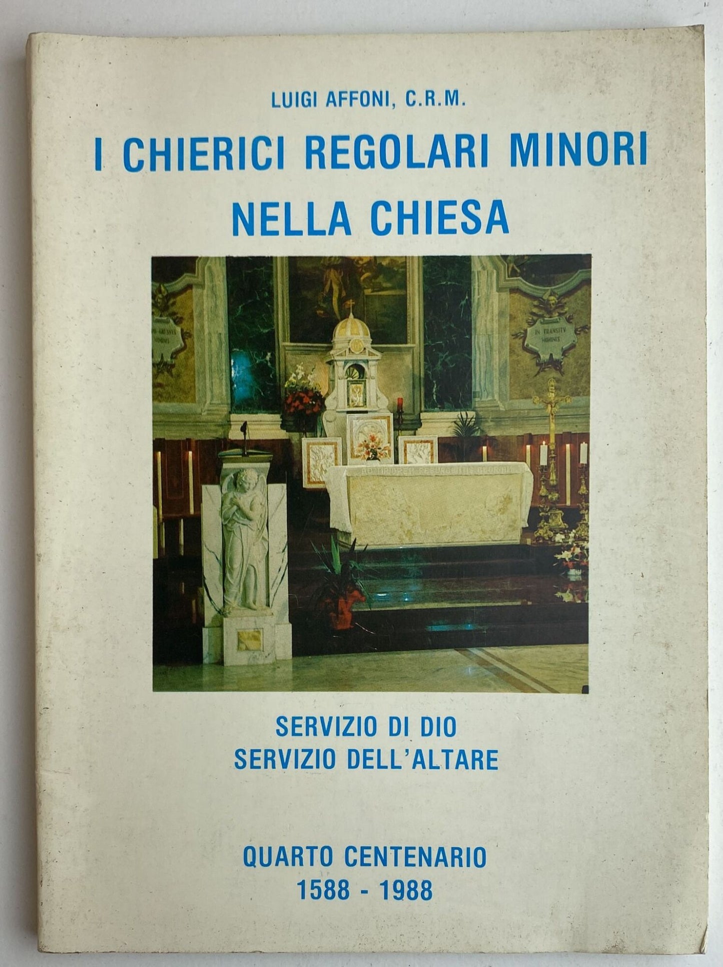 I chierici regolari minori nella chiesa - copertina