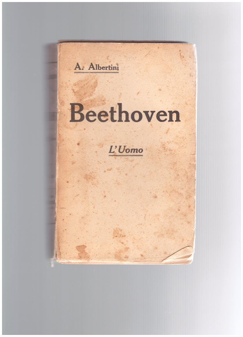 Beethoven L'uomo - copertina