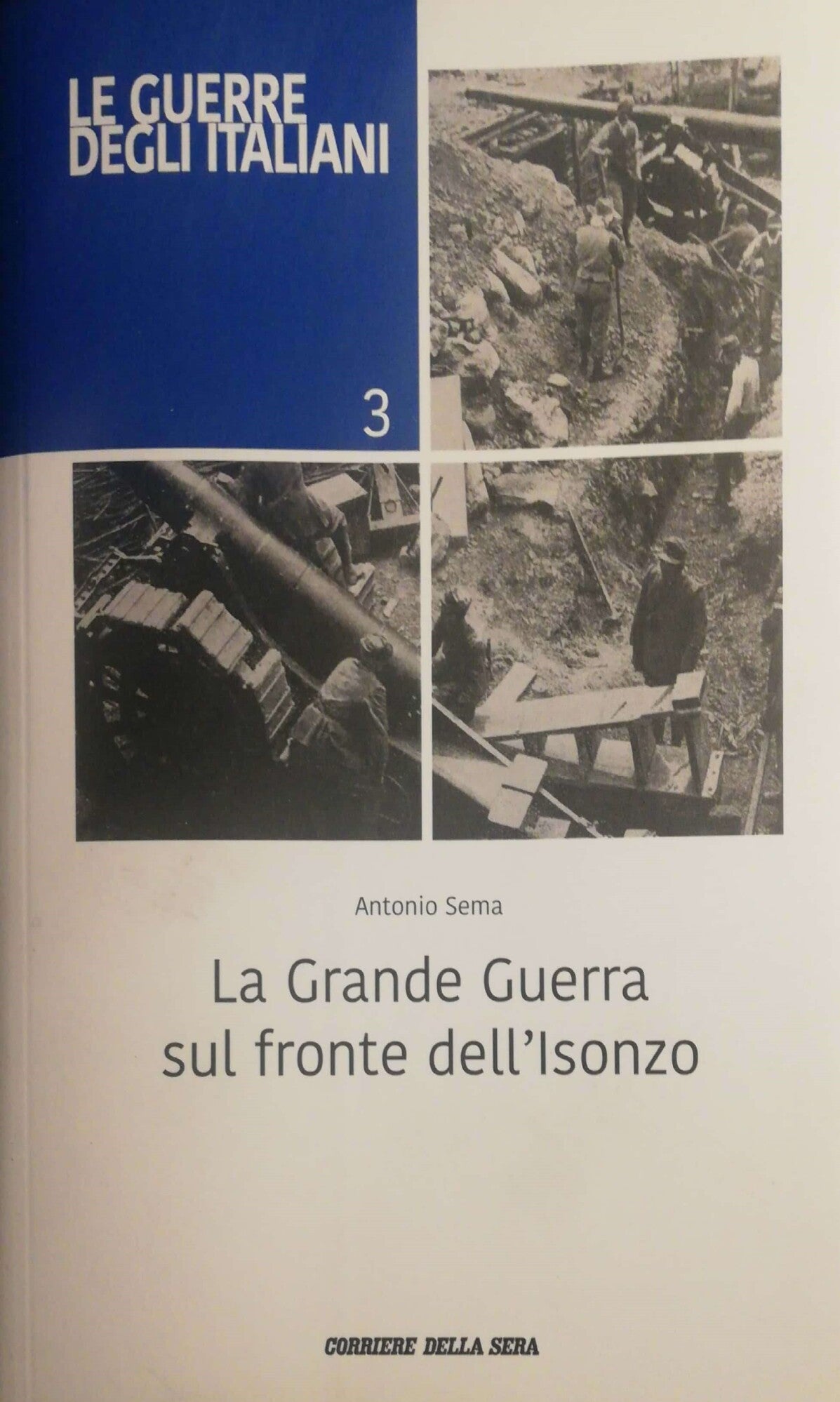La grande Guerra sul fronte dell'Isonzo - copertina