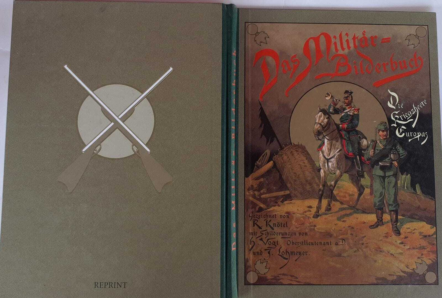 Das Militärbilderbuch - Die Kriegsheere Europas. - copertina