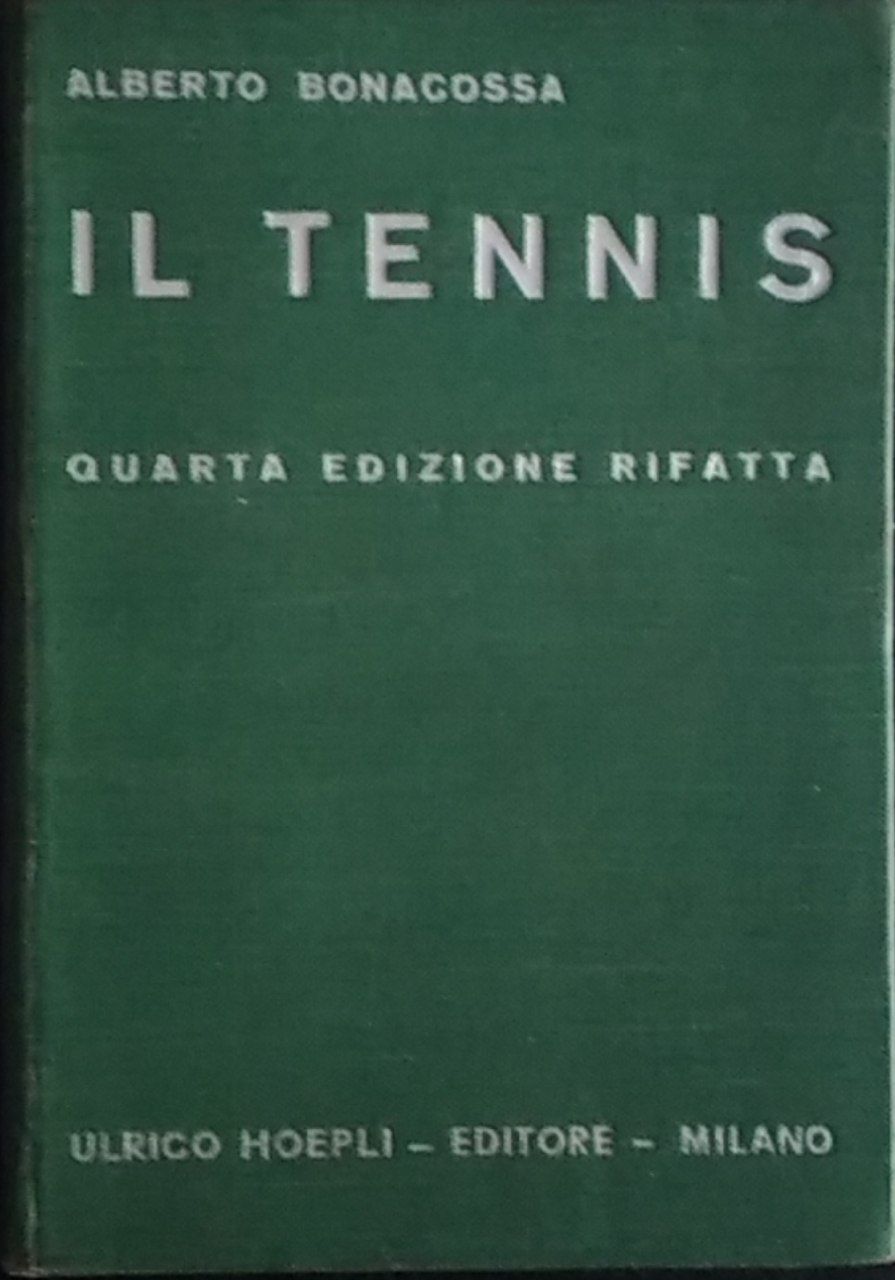 Il tennis - copertina