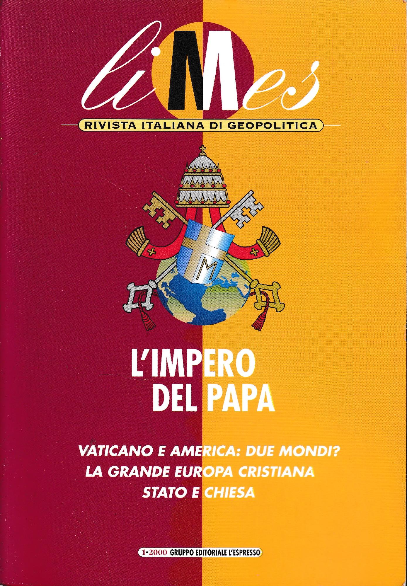 Limes. Rivista italiana di geopolitica. L'impero del Papa - copertina