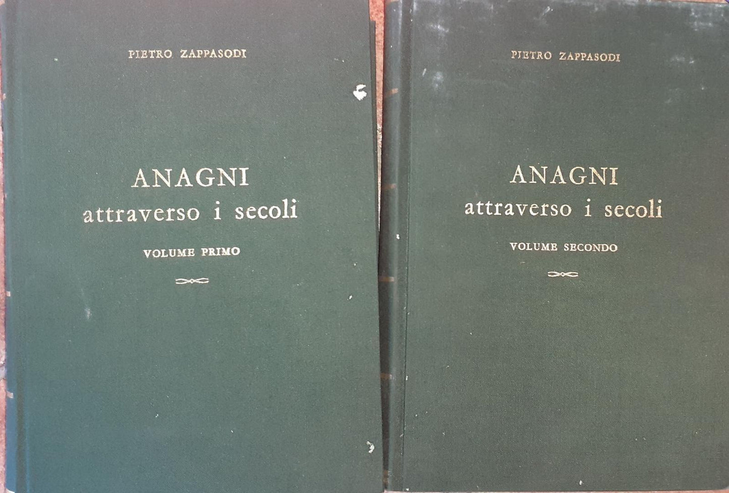 Anagni attraverso i secoli. Volumi I II - copertina