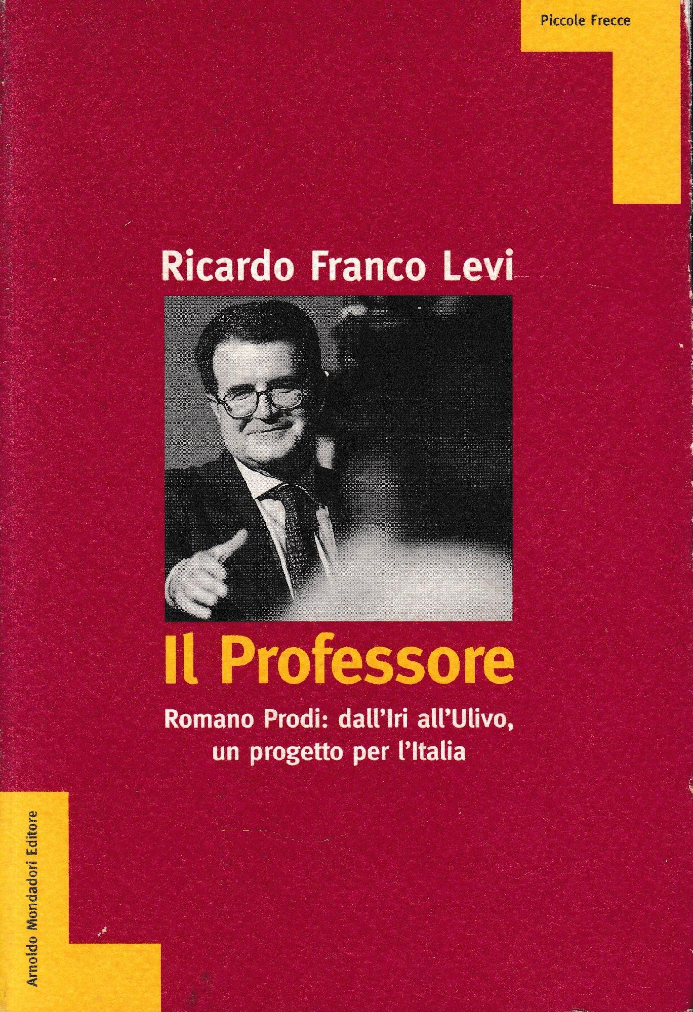 Il professore : Romano Prodi : dall'Iri all'Ulivo, un progetto per l'Italia - copertina