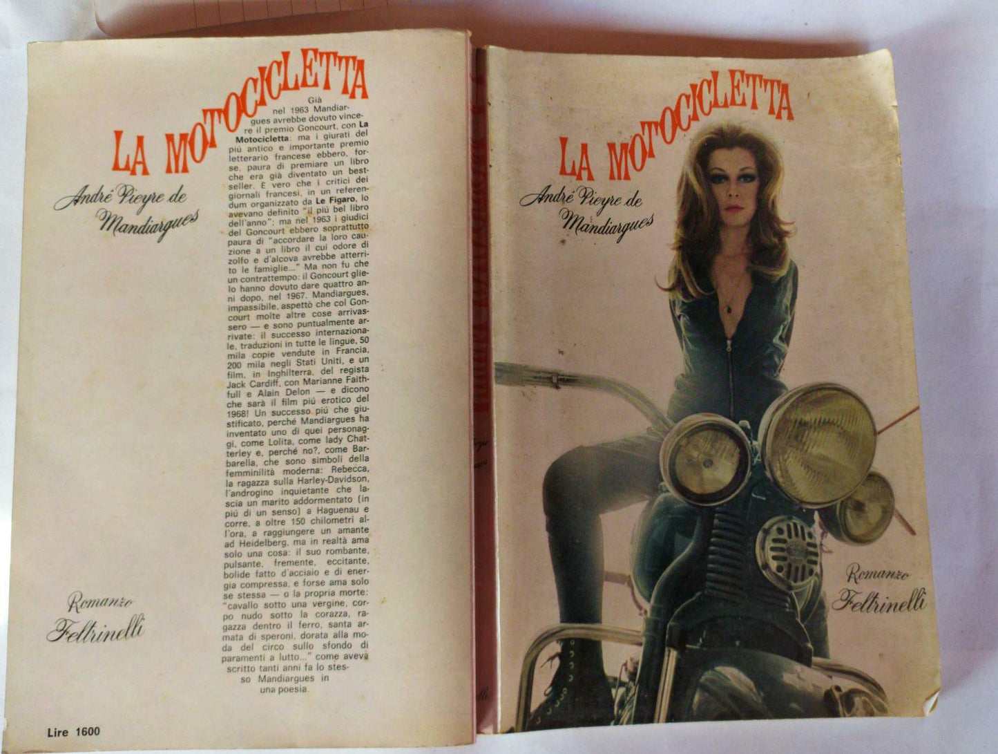 La motocicletta - copertina