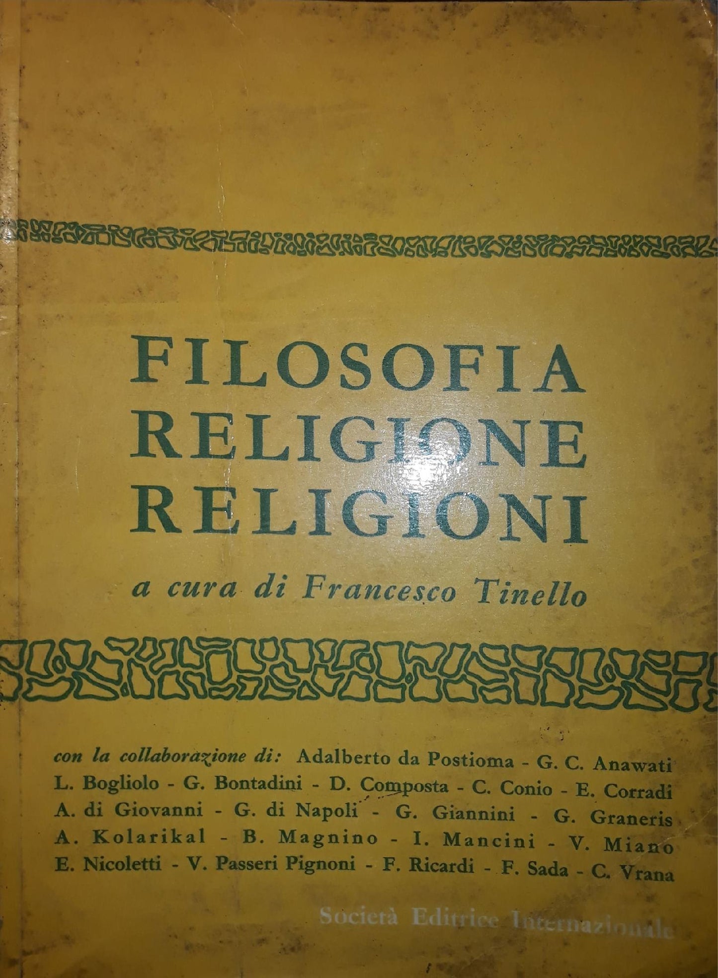 Filosofia, Religione, Religioni - copertina