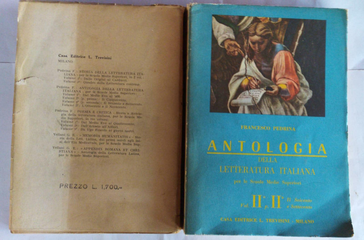 Antologia della letteratura italiana - copertina