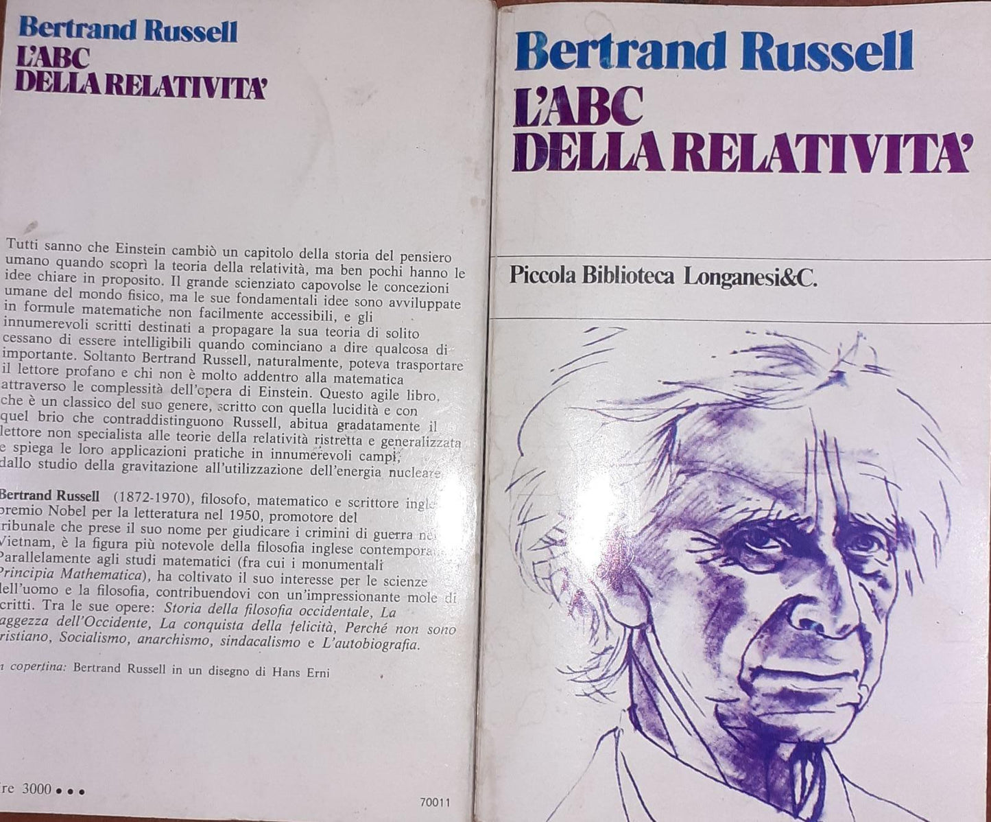 L'abc della relativita' - copertina