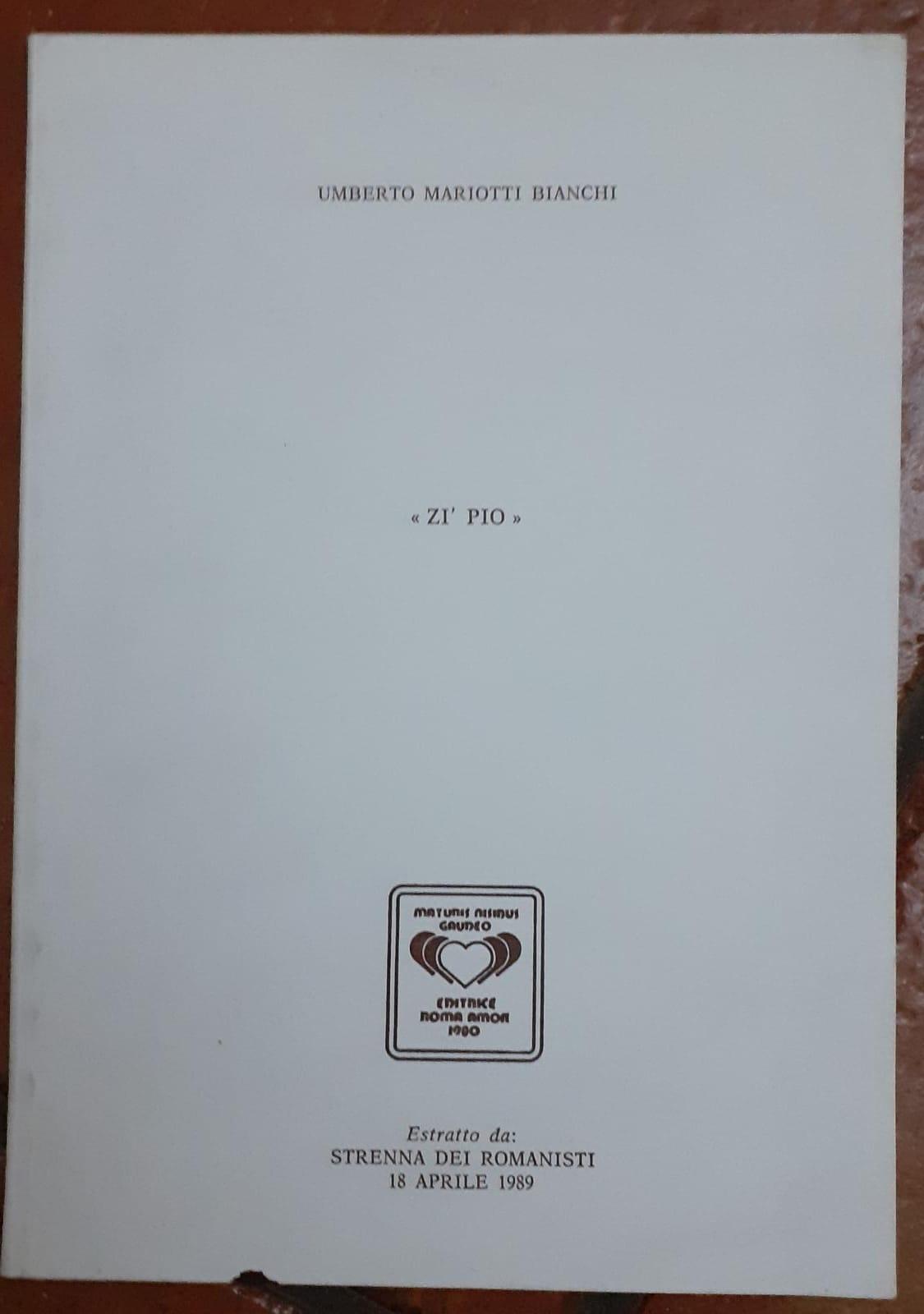 Zi Pio - copertina