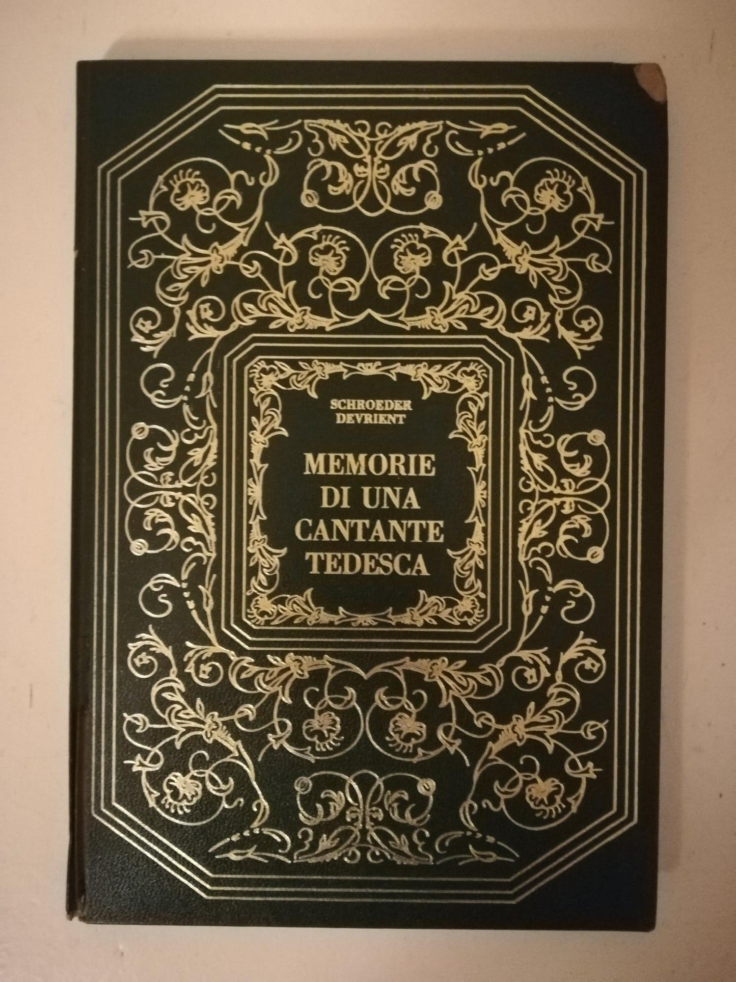 Memorie di una cantante tedesca - copertina