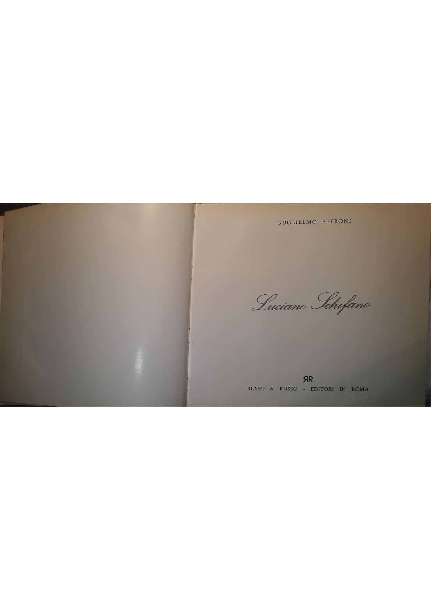 Luciano Schifano - copertina