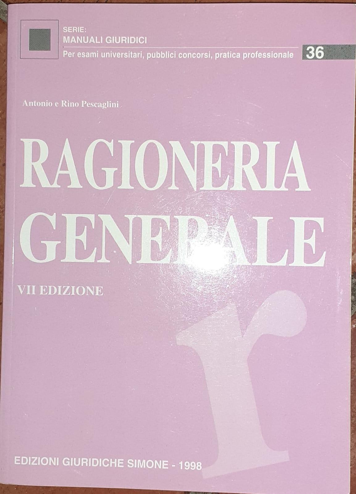 Ragioneria generale - copertina