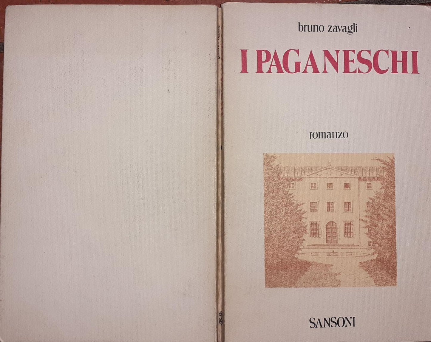 I Paganeschi. La villa Volume I - copertina