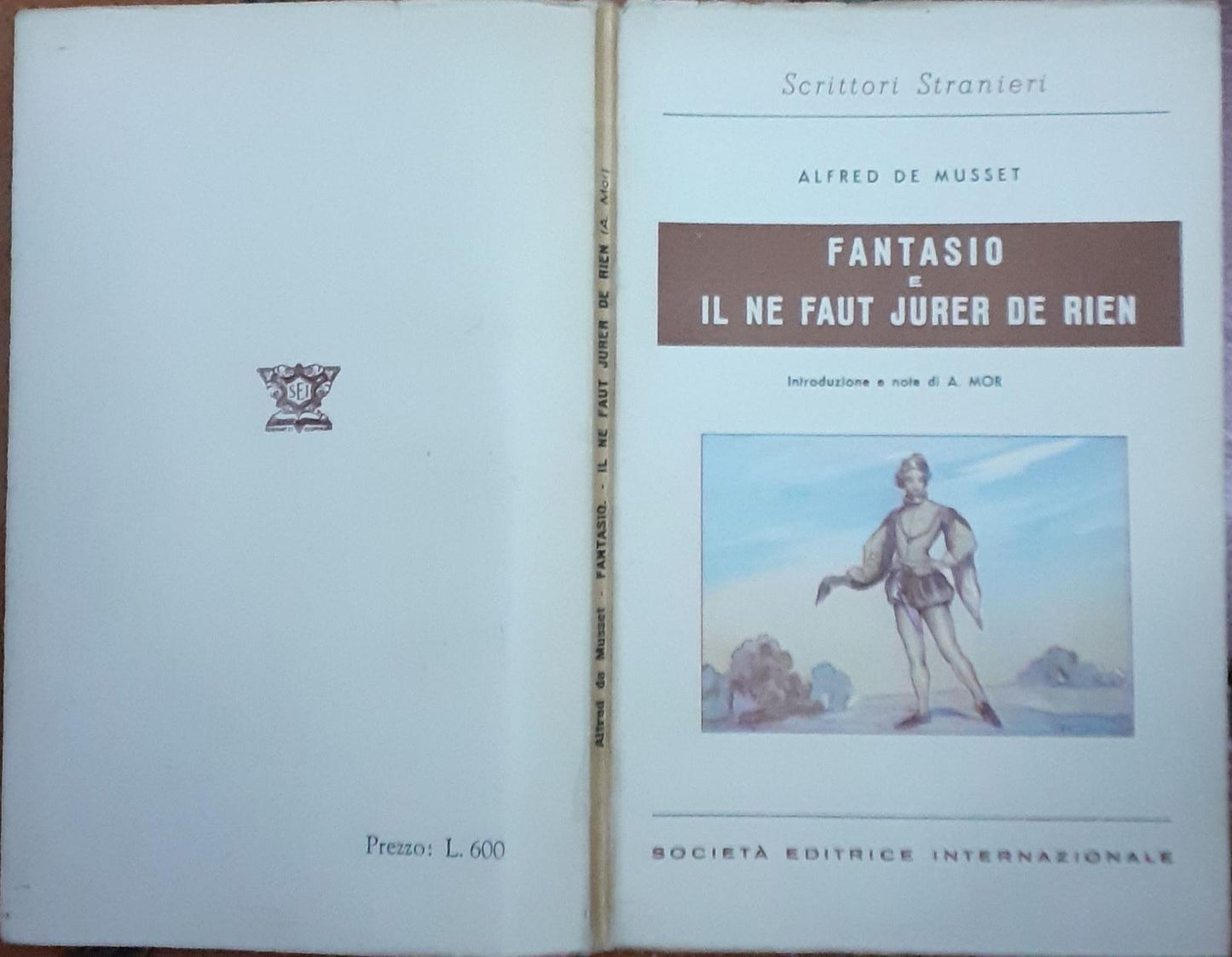 Fantasio e il ne faut jurer de rien - copertina